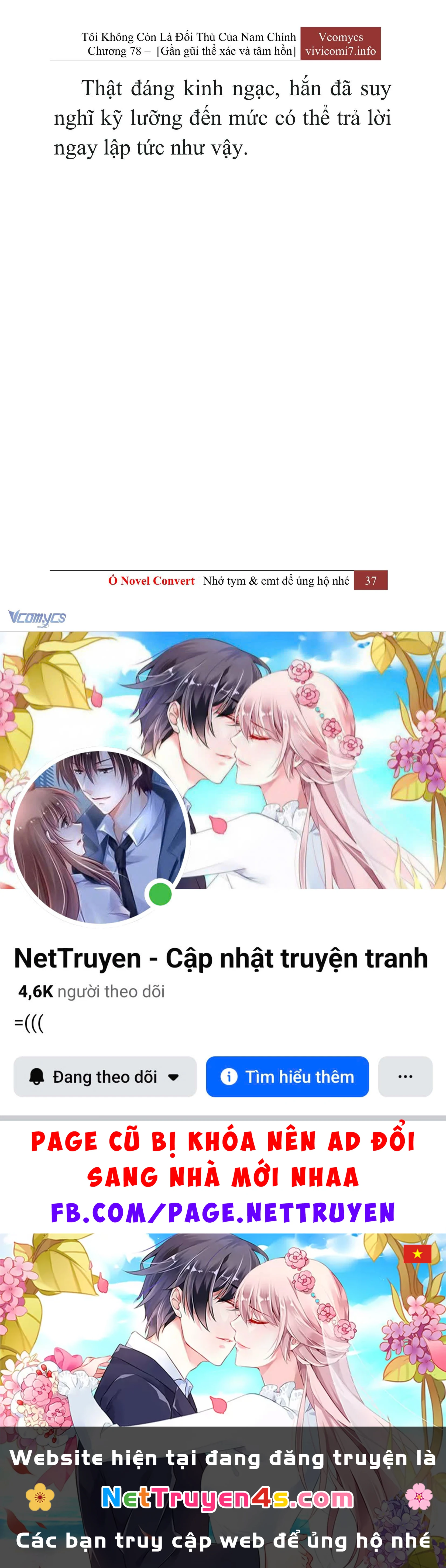 [Novel] Tôi Không Còn Là Đối Thủ Của Nam Chính Chapter  78 - 39