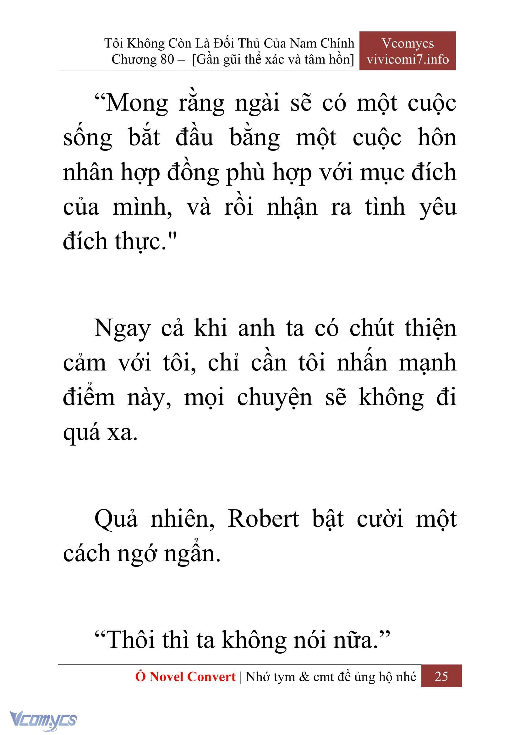 [Novel] Tôi Không Còn Là Đối Thủ Của Nam Chính Chapter  80 - 27