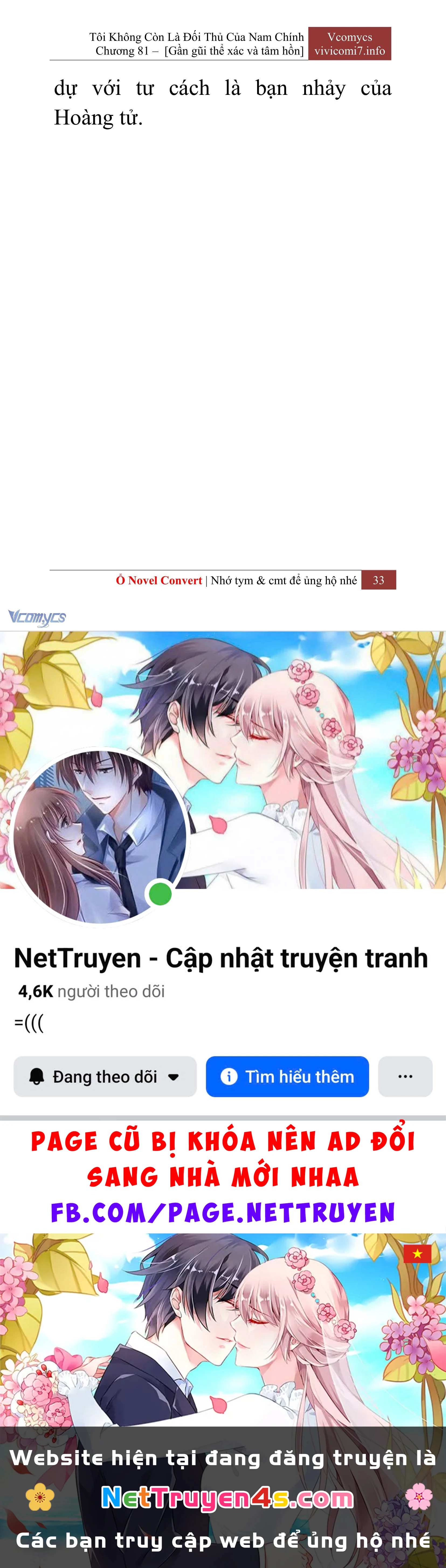 [Novel] Tôi Không Còn Là Đối Thủ Của Nam Chính Chapter  81 - 35