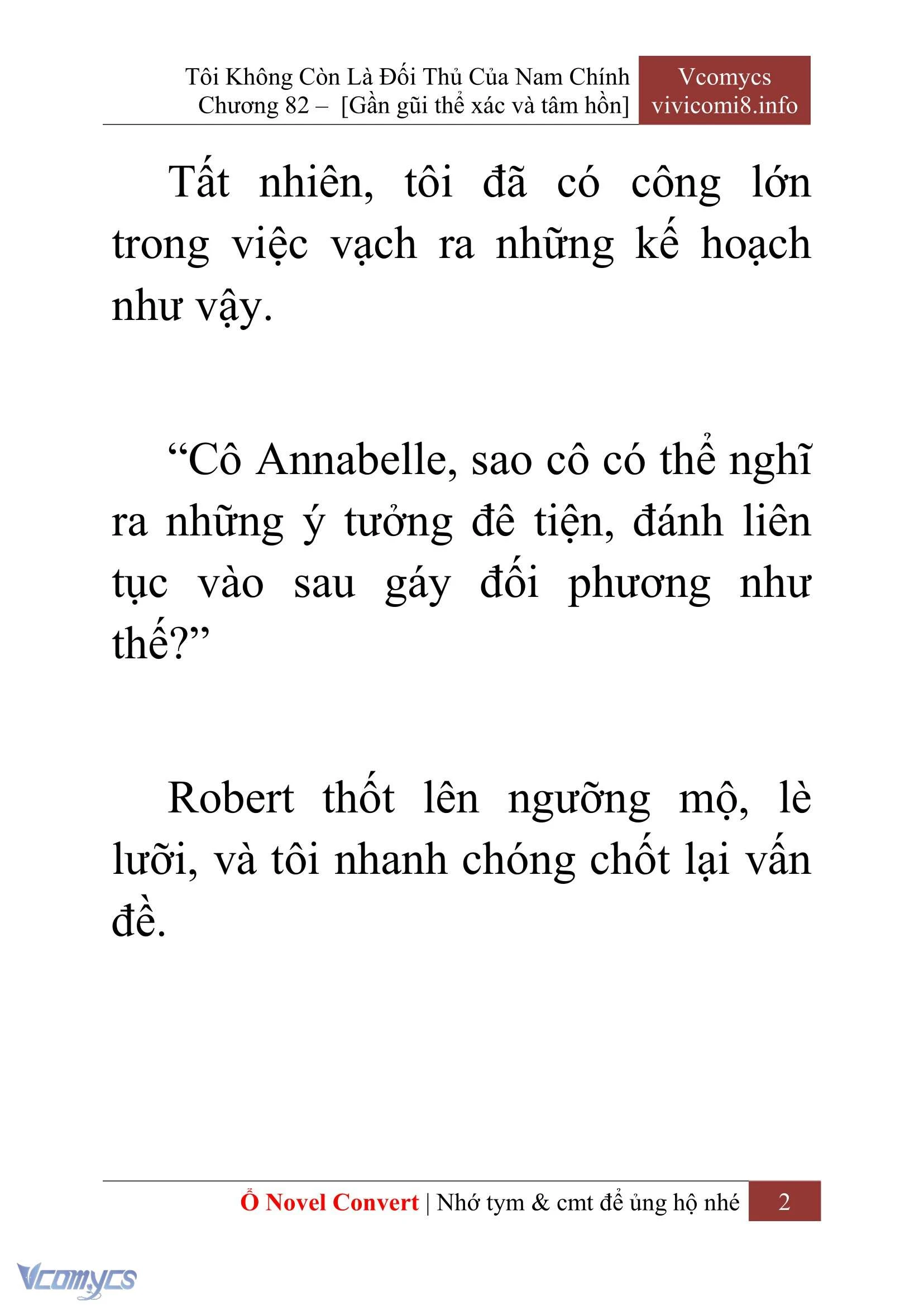 [Novel] Tôi Không Còn Là Đối Thủ Của Nam Chính Chapter  82 - 4