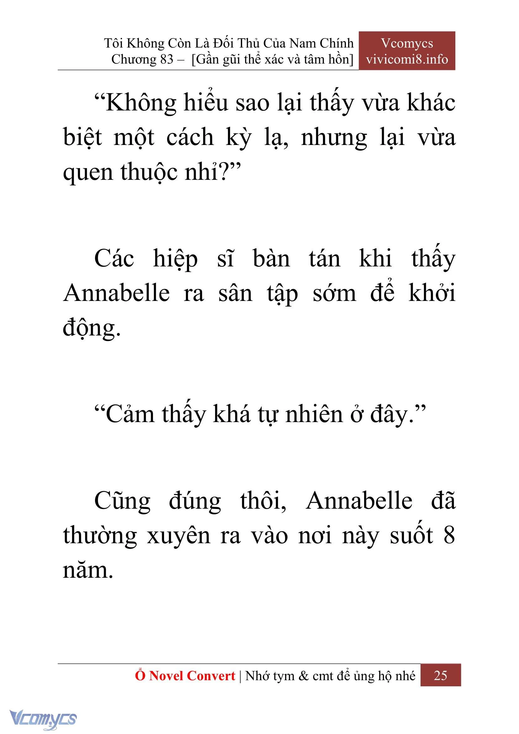 [Novel] Tôi Không Còn Là Đối Thủ Của Nam Chính Chapter  83 - 27