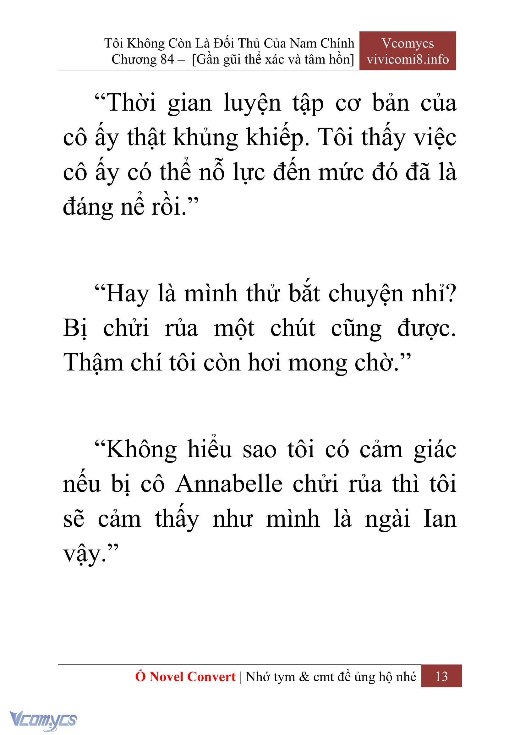 [Novel] Tôi Không Còn Là Đối Thủ Của Nam Chính Chapter  84 - 15