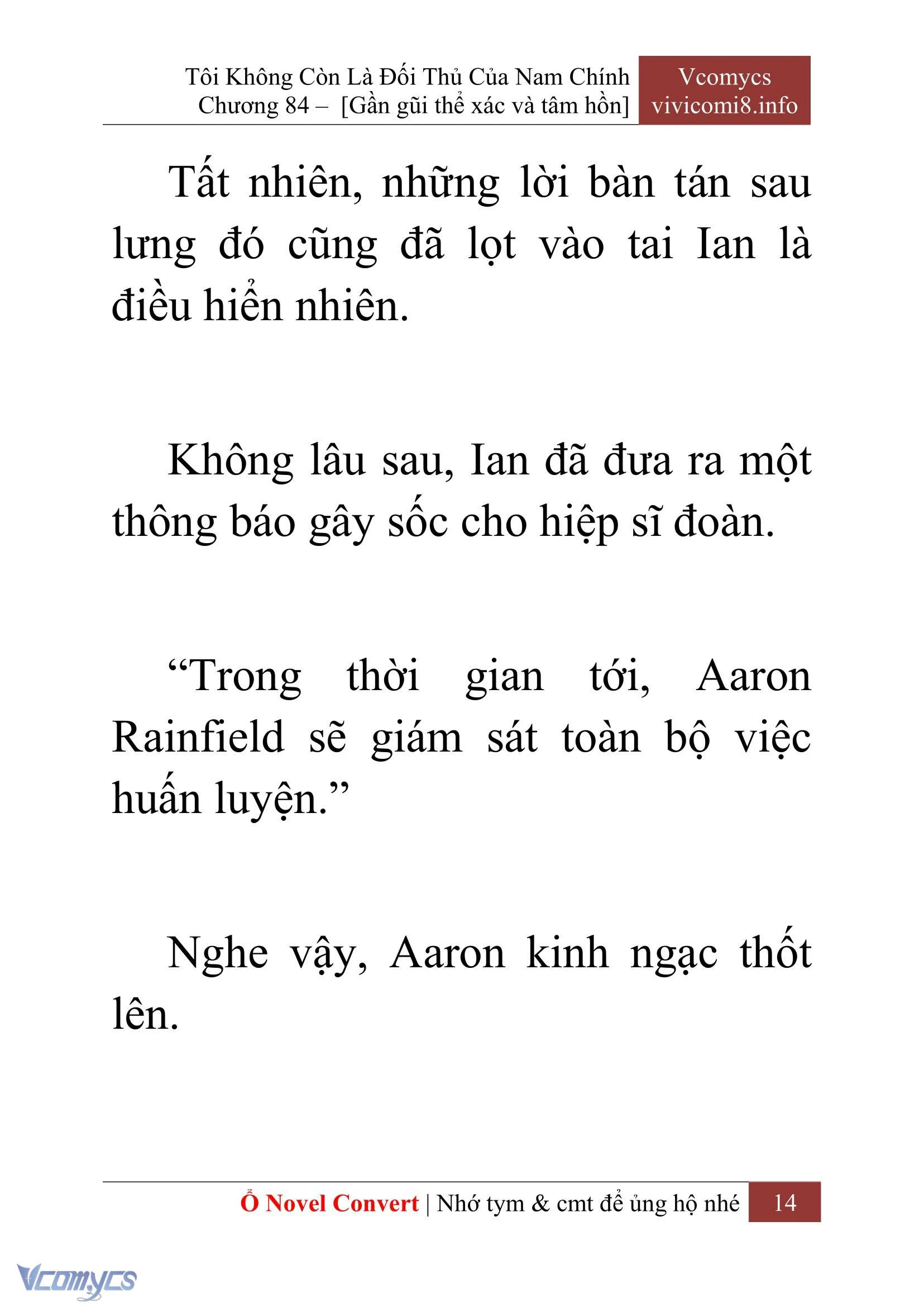 [Novel] Tôi Không Còn Là Đối Thủ Của Nam Chính Chapter  84 - 16