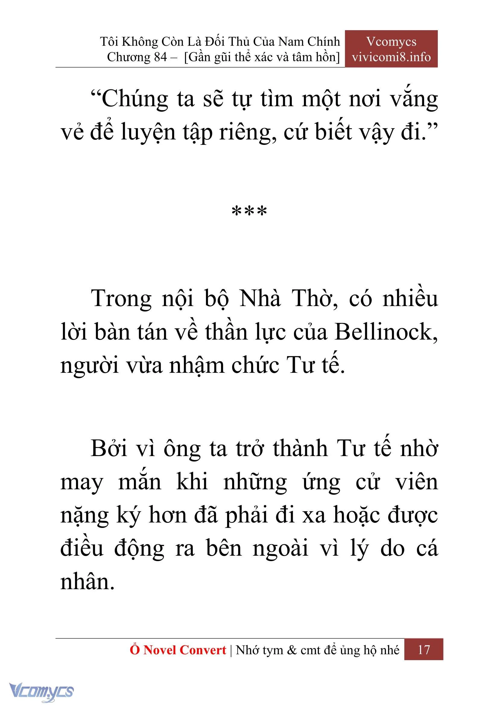 [Novel] Tôi Không Còn Là Đối Thủ Của Nam Chính Chapter  84 - 19