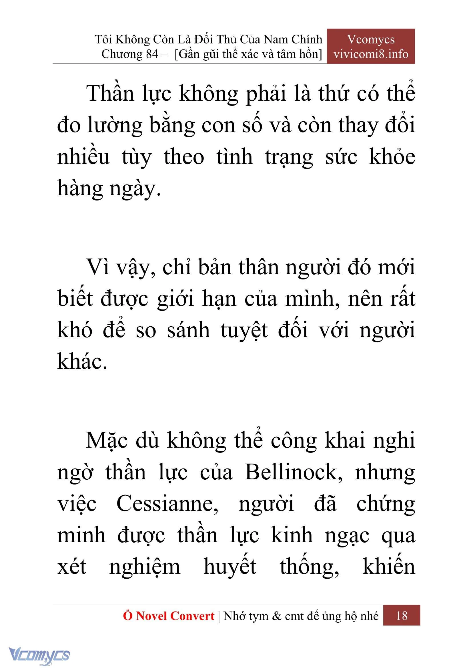 [Novel] Tôi Không Còn Là Đối Thủ Của Nam Chính Chapter  84 - 20