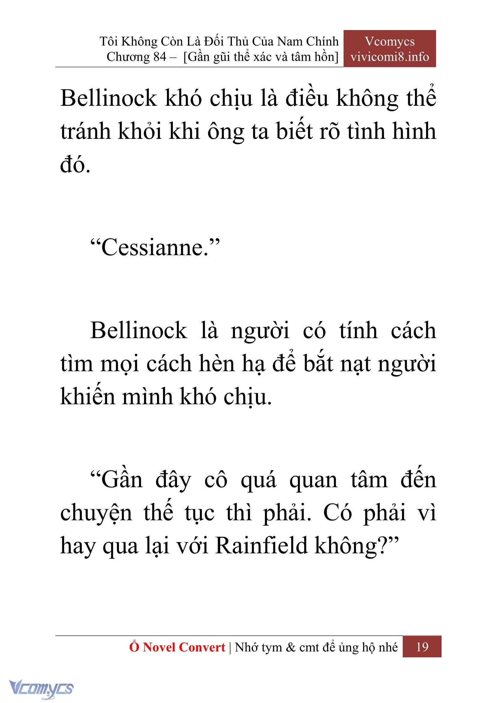 [Novel] Tôi Không Còn Là Đối Thủ Của Nam Chính Chapter  84 - 21