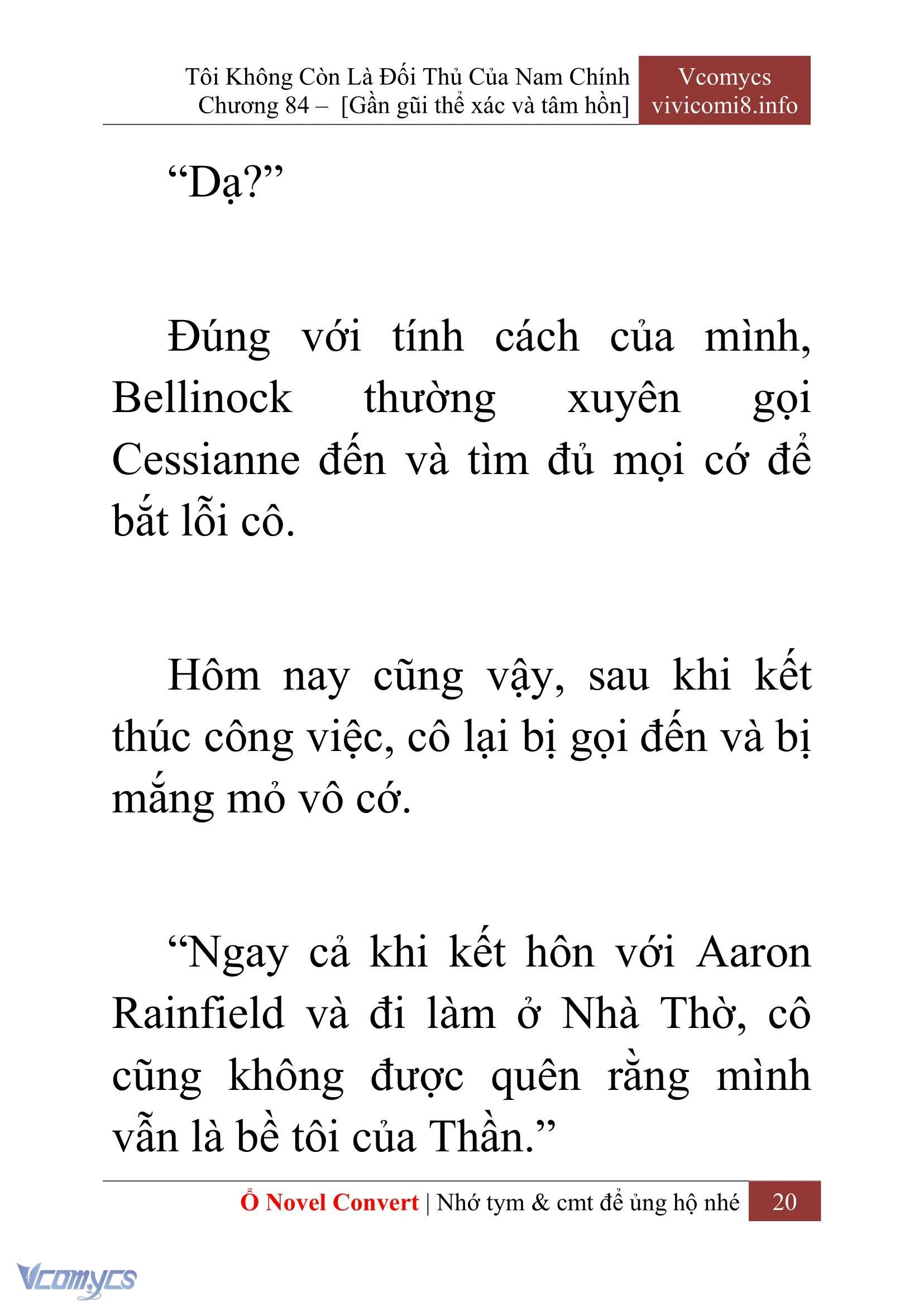 [Novel] Tôi Không Còn Là Đối Thủ Của Nam Chính Chapter  84 - 22