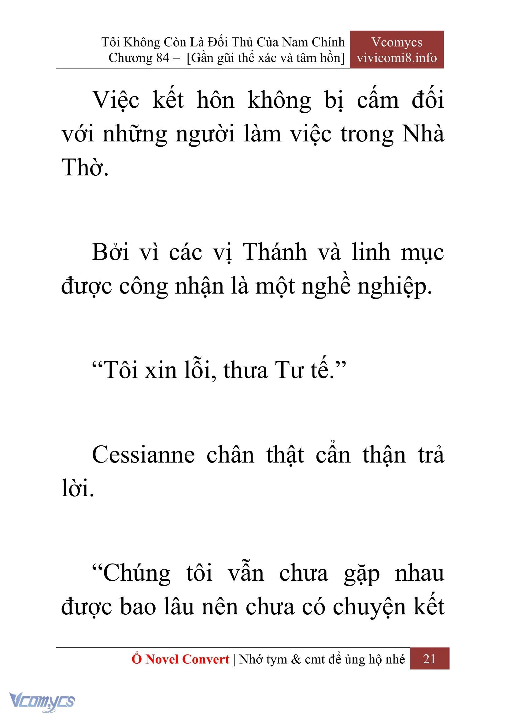 [Novel] Tôi Không Còn Là Đối Thủ Của Nam Chính Chapter  84 - 23