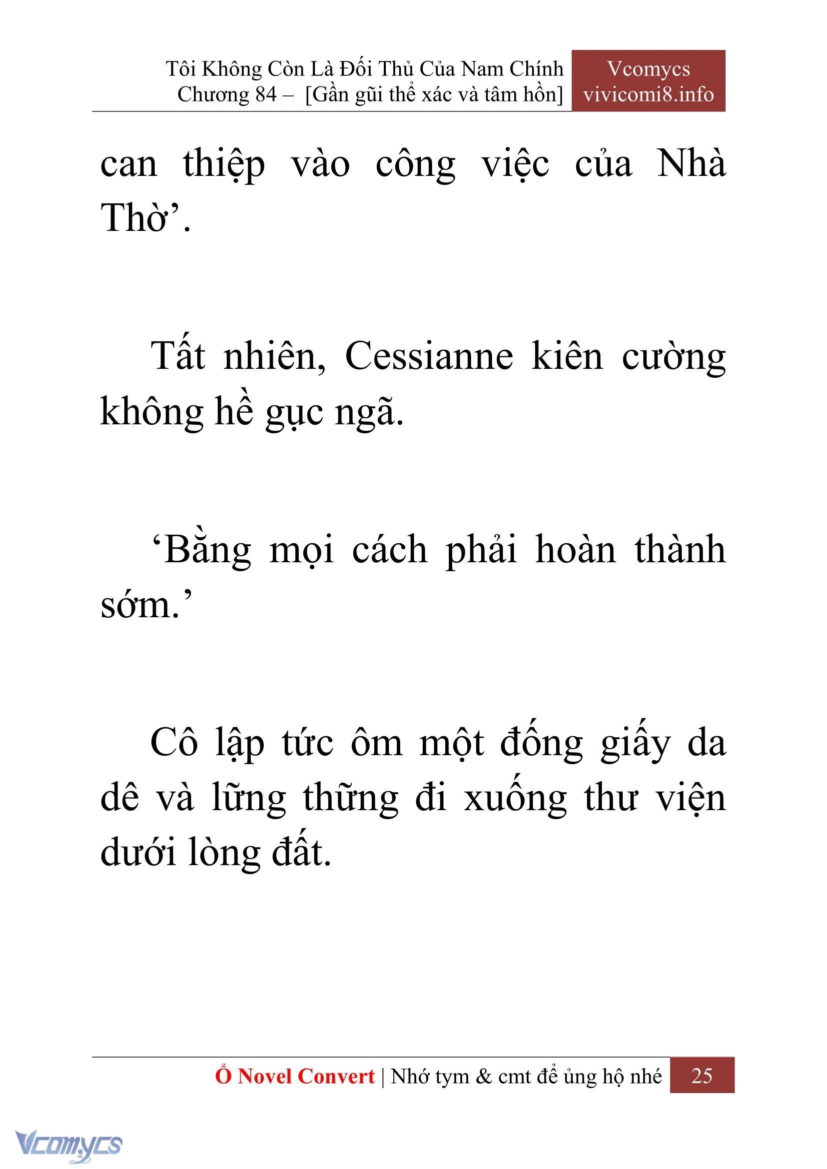 [Novel] Tôi Không Còn Là Đối Thủ Của Nam Chính Chapter  84 - 27
