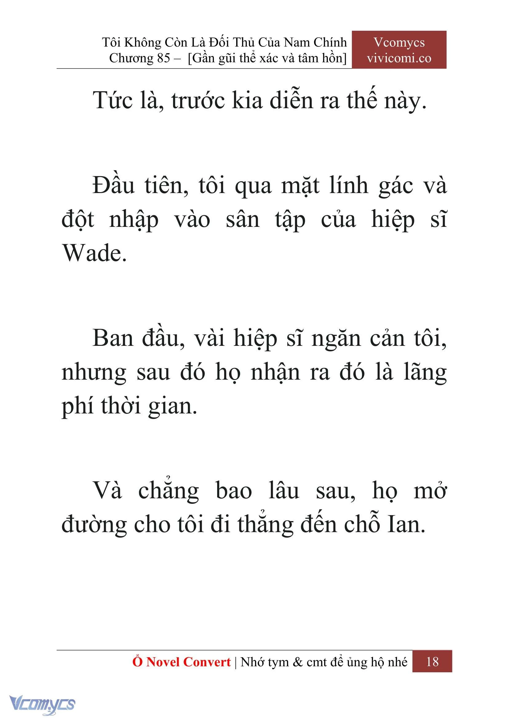 [Novel] Tôi Không Còn Là Đối Thủ Của Nam Chính Chapter  85 - 20