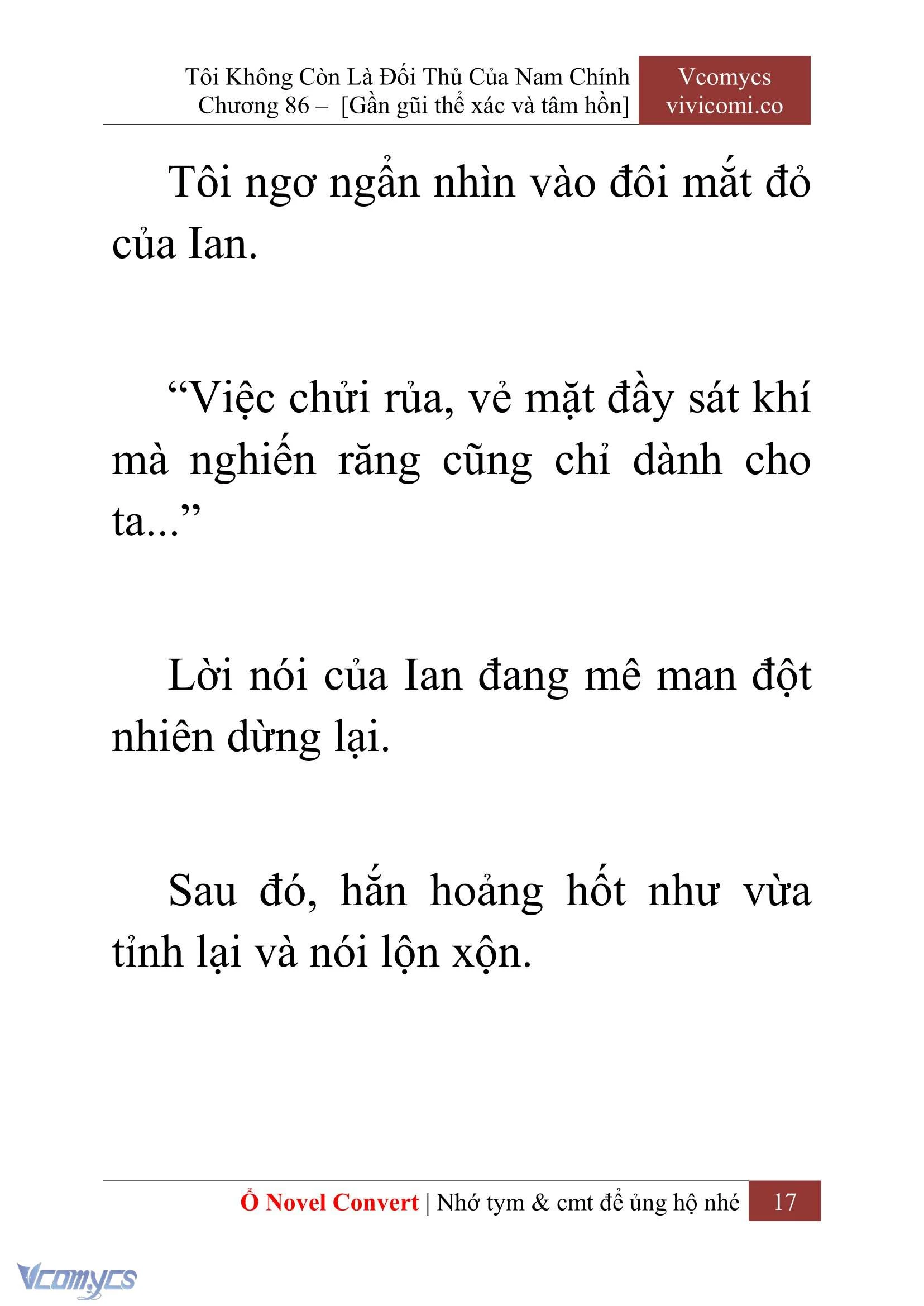 [Novel] Tôi Không Còn Là Đối Thủ Của Nam Chính Chapter  86 - 19