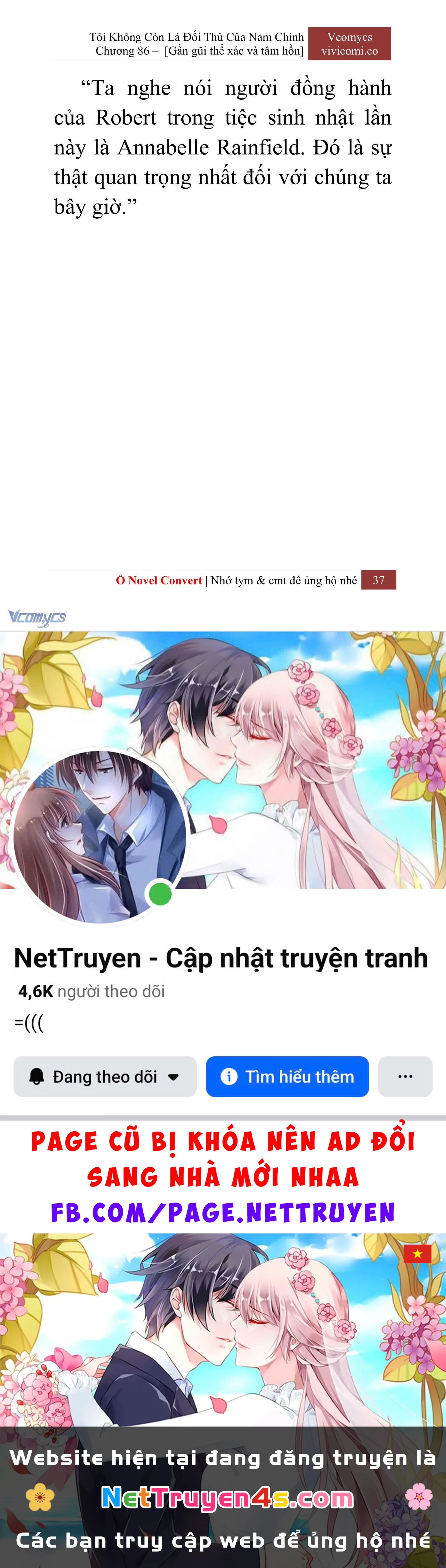 [Novel] Tôi Không Còn Là Đối Thủ Của Nam Chính Chapter  86 - 39