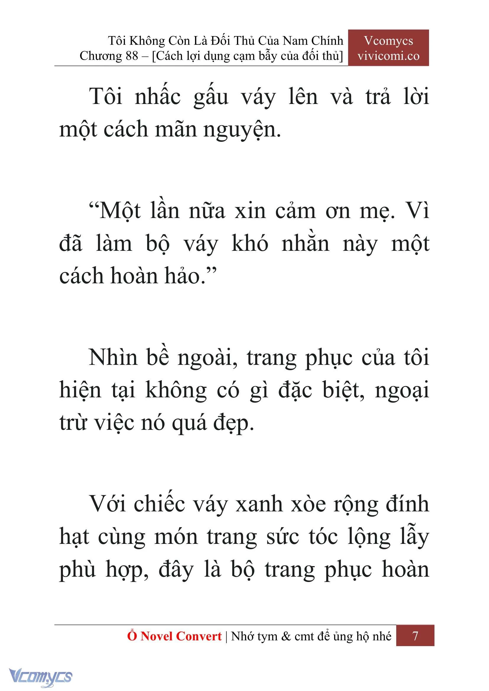 [Novel] Tôi Không Còn Là Đối Thủ Của Nam Chính Chapter  88 - 9