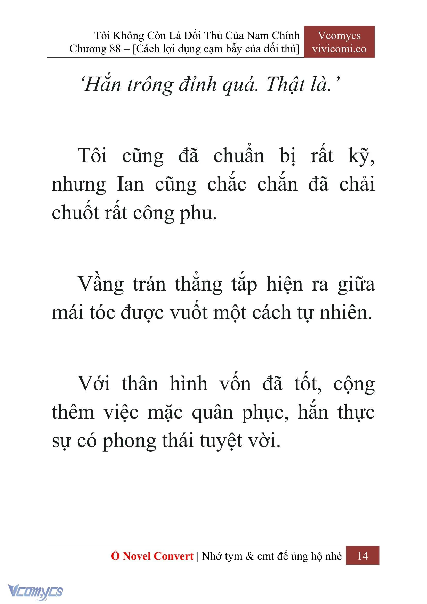 [Novel] Tôi Không Còn Là Đối Thủ Của Nam Chính Chapter  88 - 16