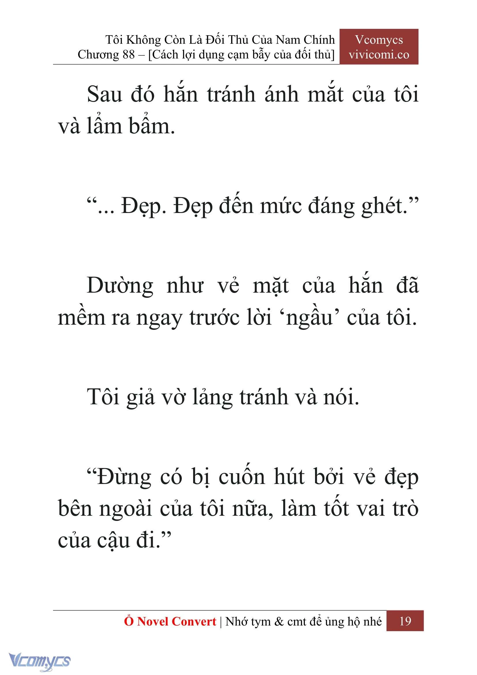 [Novel] Tôi Không Còn Là Đối Thủ Của Nam Chính Chapter  88 - 21