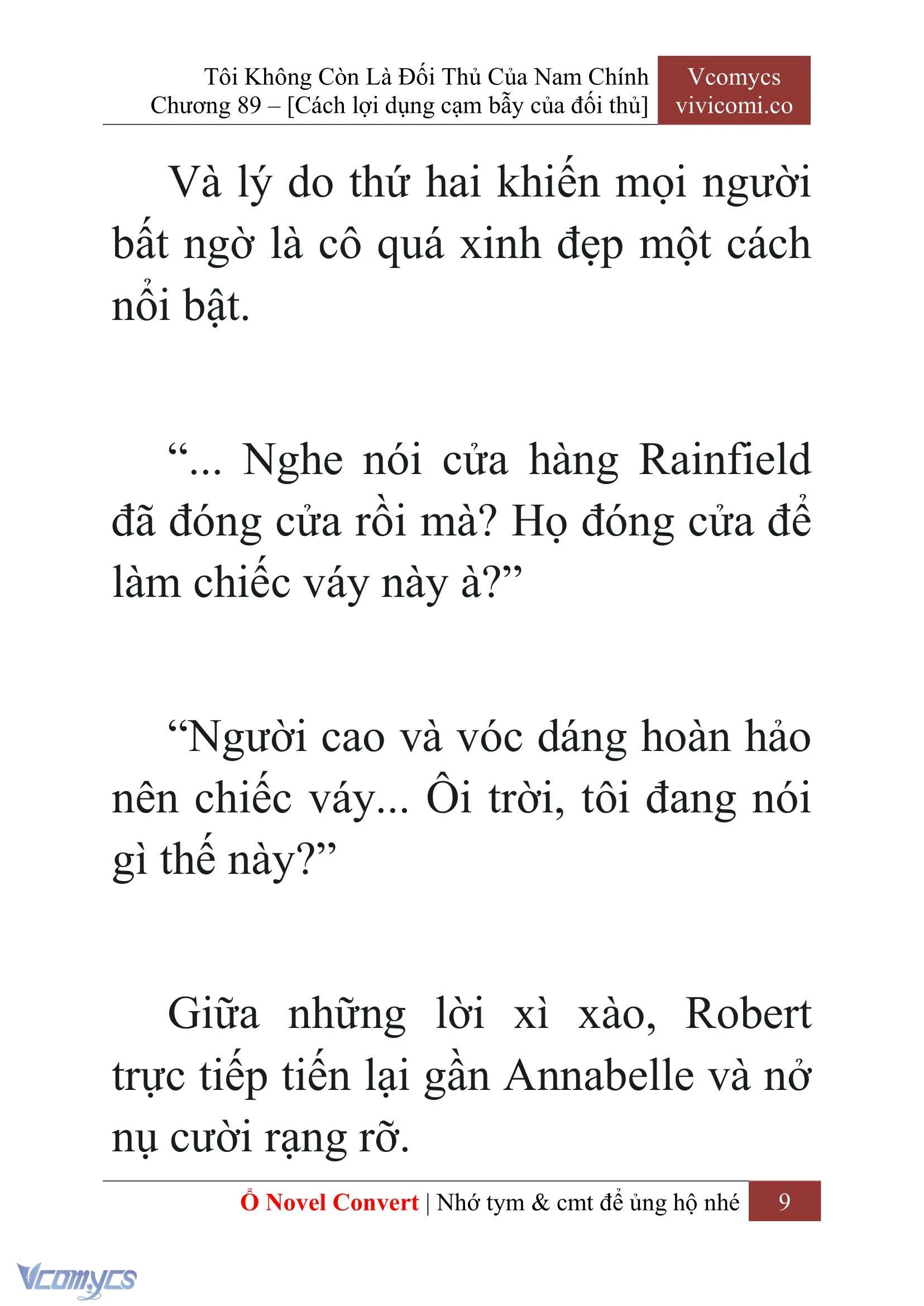 [Novel] Tôi Không Còn Là Đối Thủ Của Nam Chính Chapter  89 - 11