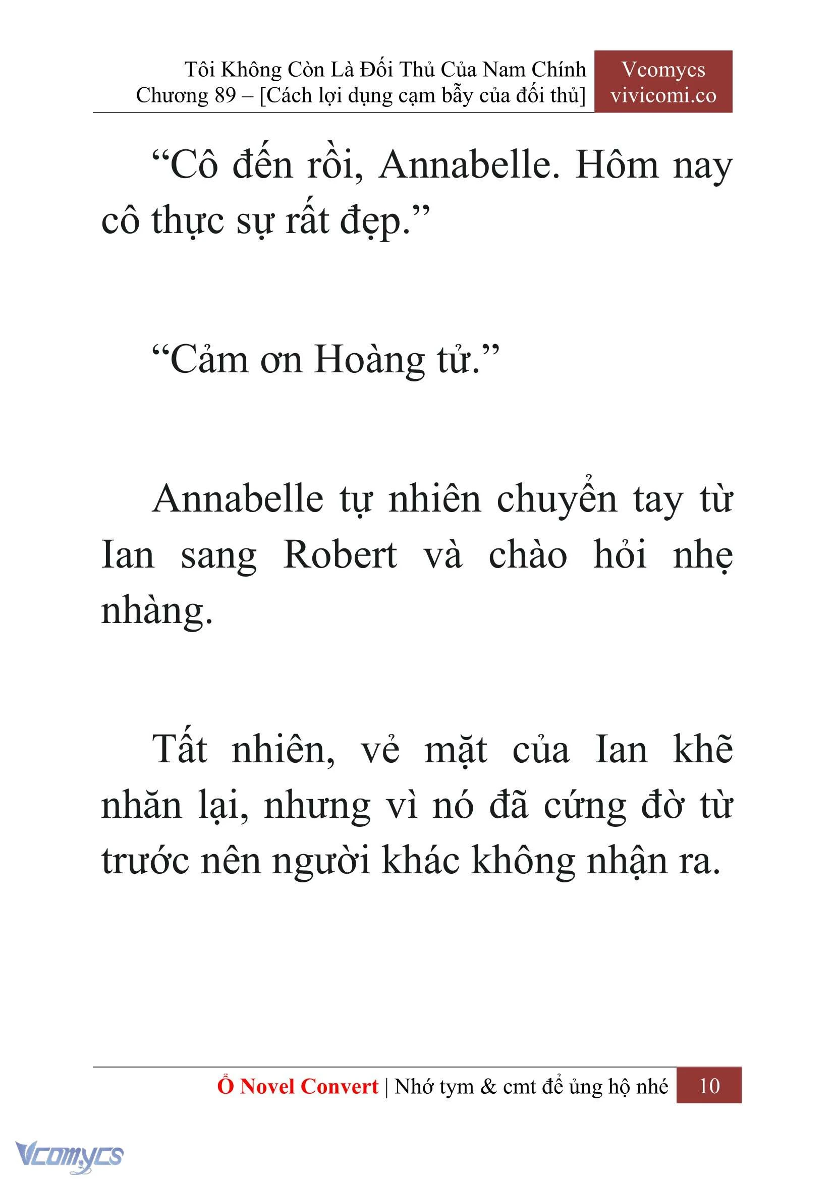 [Novel] Tôi Không Còn Là Đối Thủ Của Nam Chính Chapter  89 - 12