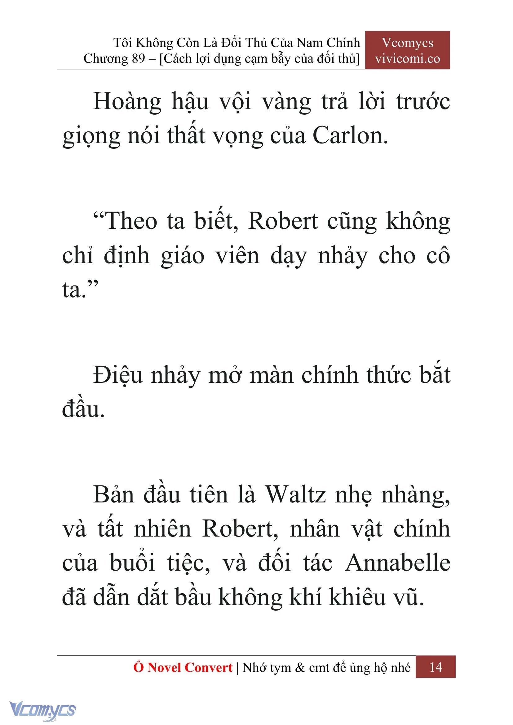 [Novel] Tôi Không Còn Là Đối Thủ Của Nam Chính Chapter  89 - 16