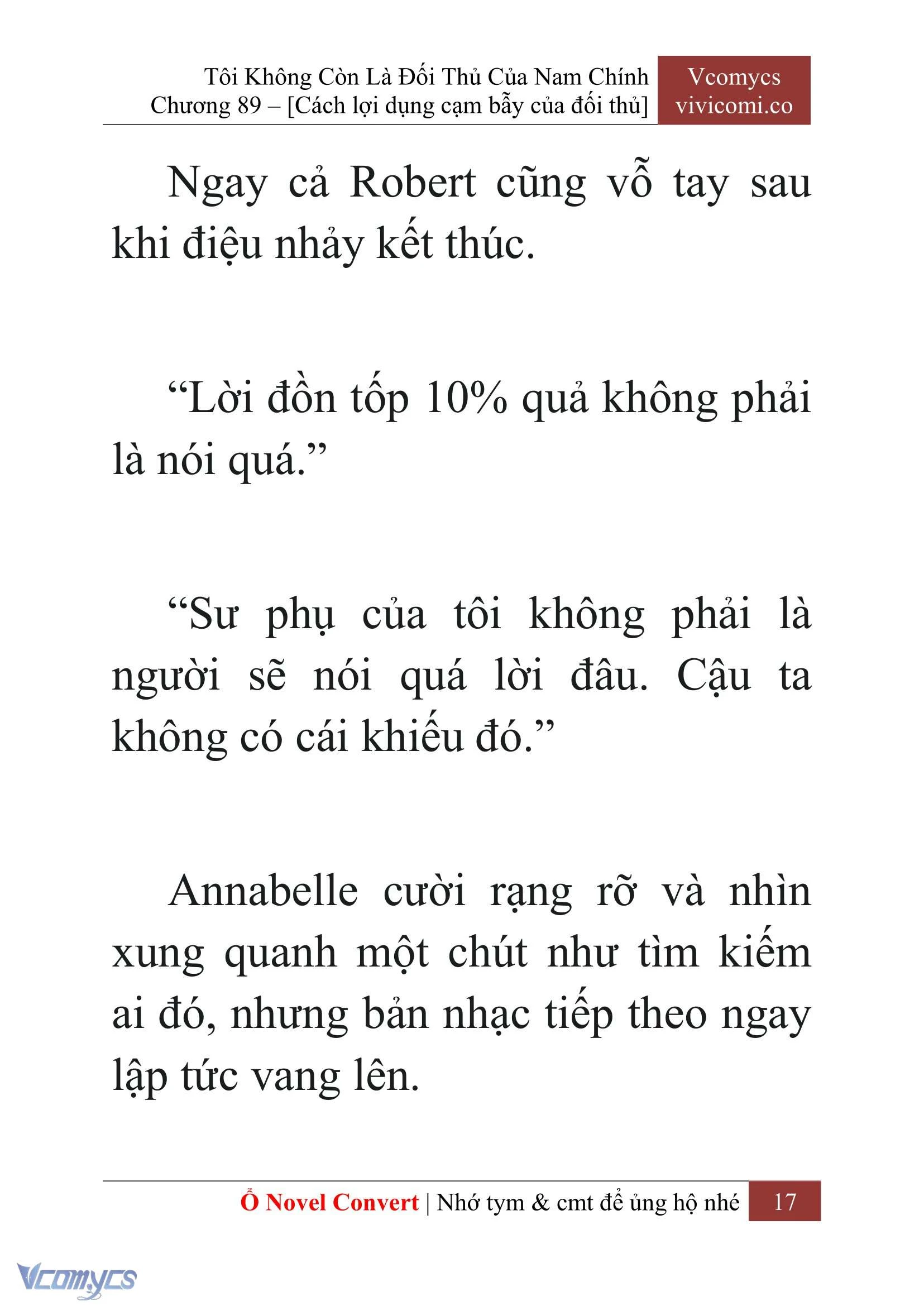 [Novel] Tôi Không Còn Là Đối Thủ Của Nam Chính Chapter  89 - 19