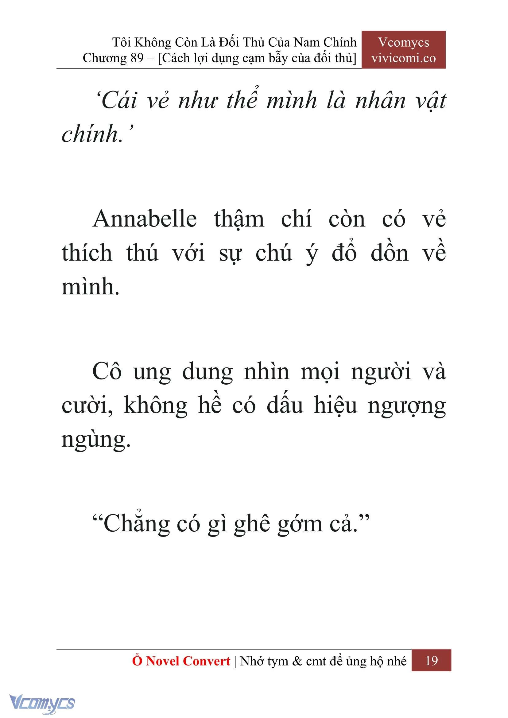[Novel] Tôi Không Còn Là Đối Thủ Của Nam Chính Chapter  89 - 21