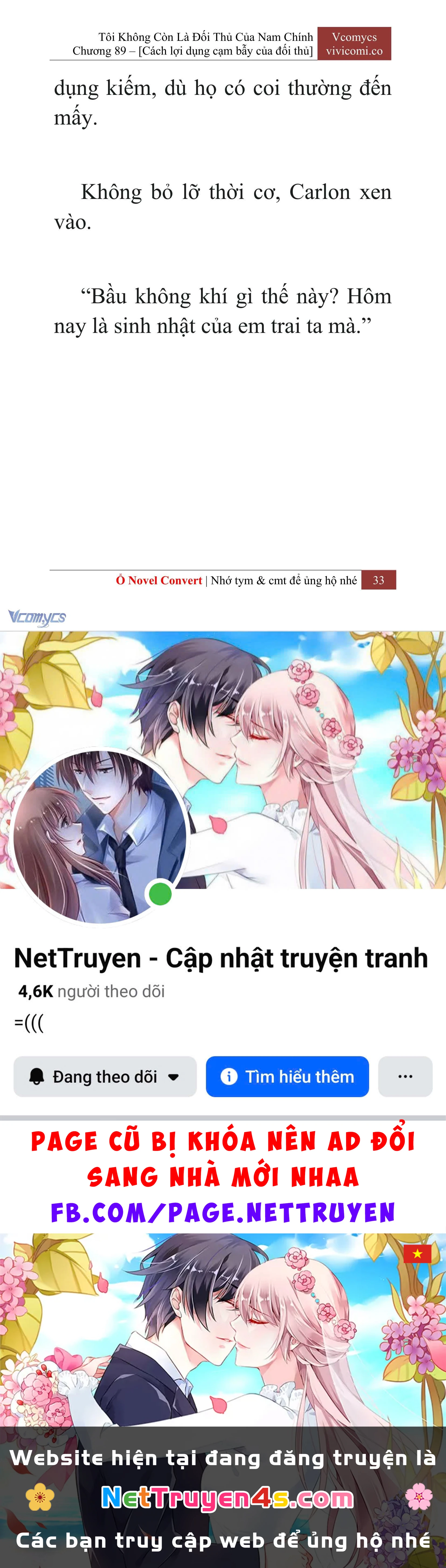 [Novel] Tôi Không Còn Là Đối Thủ Của Nam Chính Chapter  89 - 35