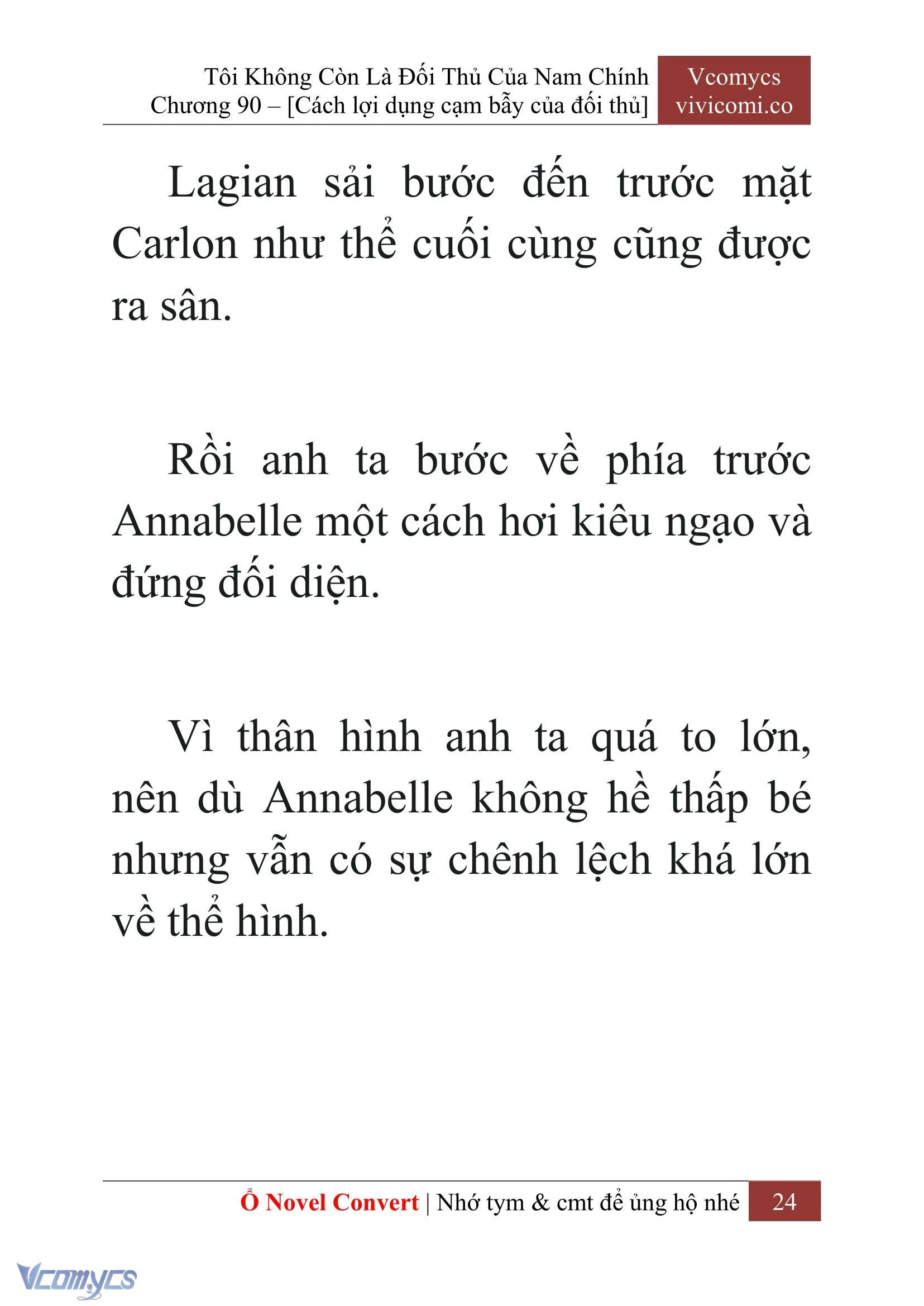 [Novel] Tôi Không Còn Là Đối Thủ Của Nam Chính Chapter  90 - 26