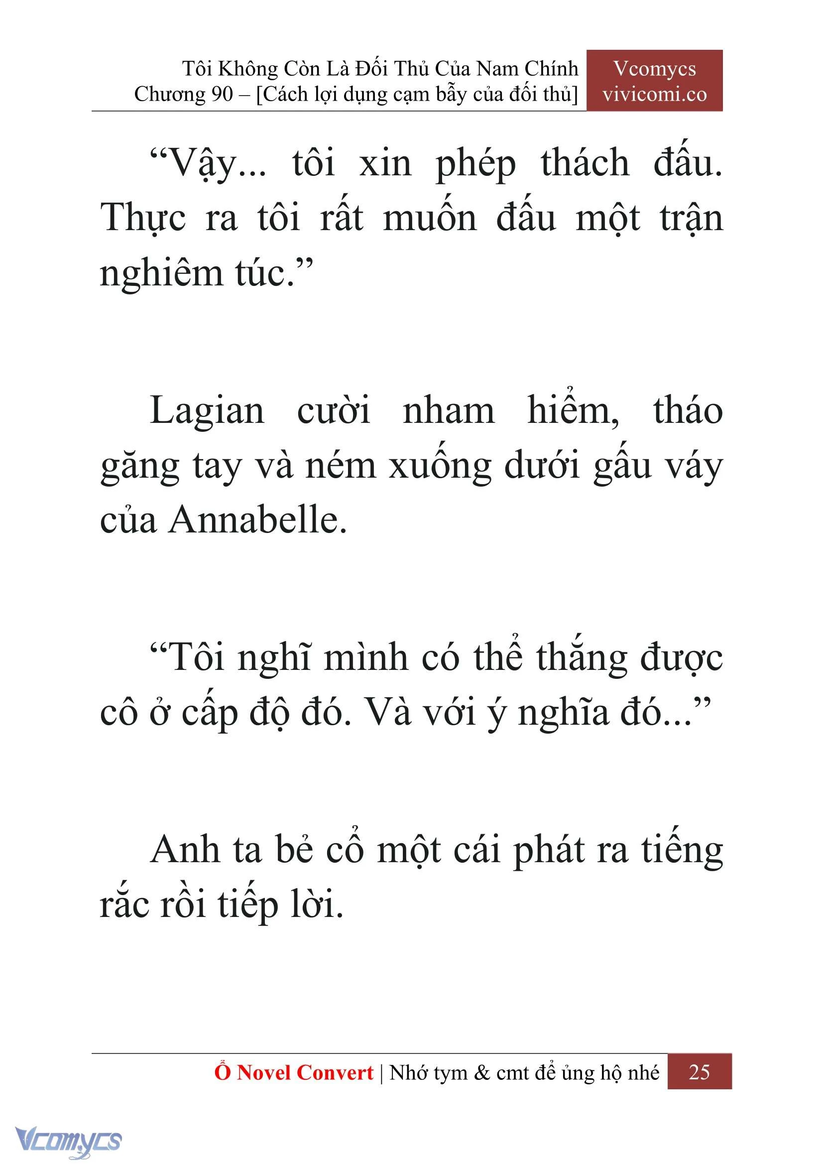 [Novel] Tôi Không Còn Là Đối Thủ Của Nam Chính Chapter  90 - 27