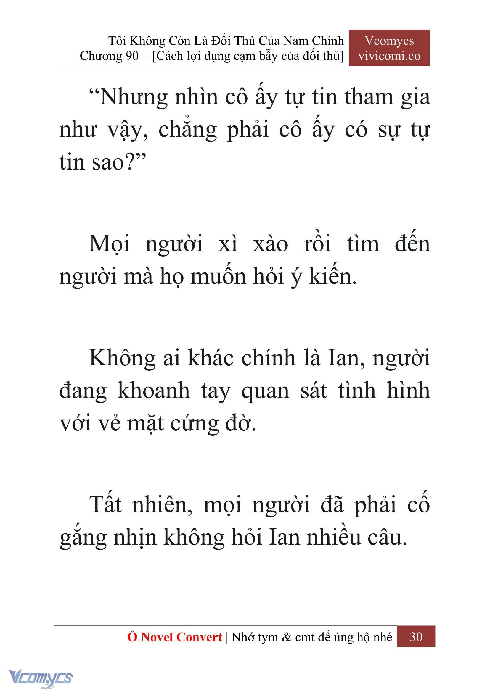 [Novel] Tôi Không Còn Là Đối Thủ Của Nam Chính Chapter  90 - 32
