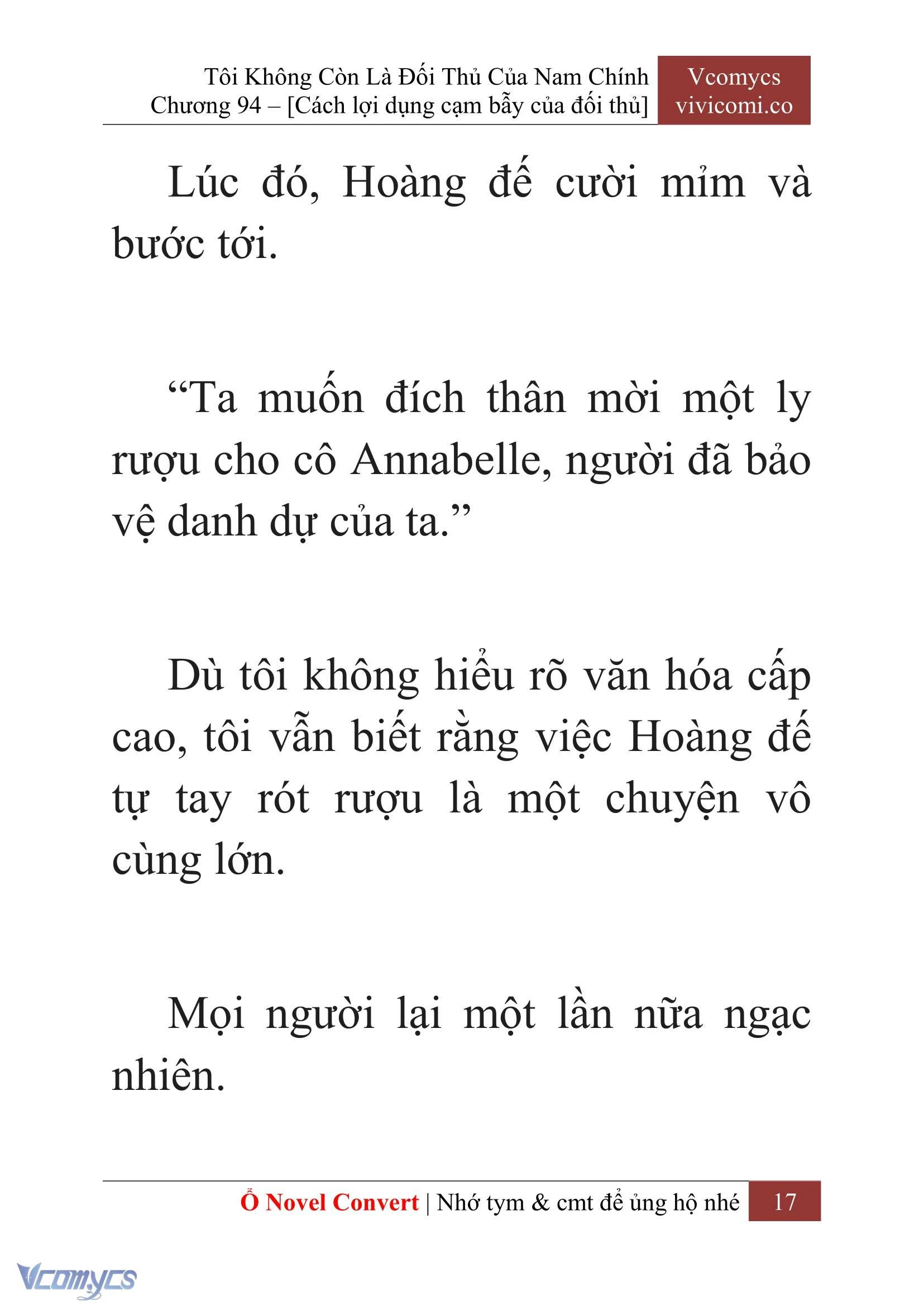 [Novel] Tôi Không Còn Là Đối Thủ Của Nam Chính Chapter  94 - 19