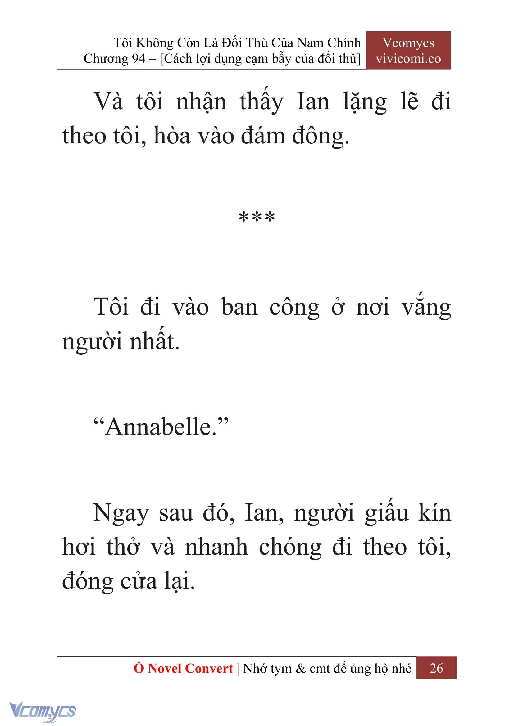 [Novel] Tôi Không Còn Là Đối Thủ Của Nam Chính Chapter  94 - 28