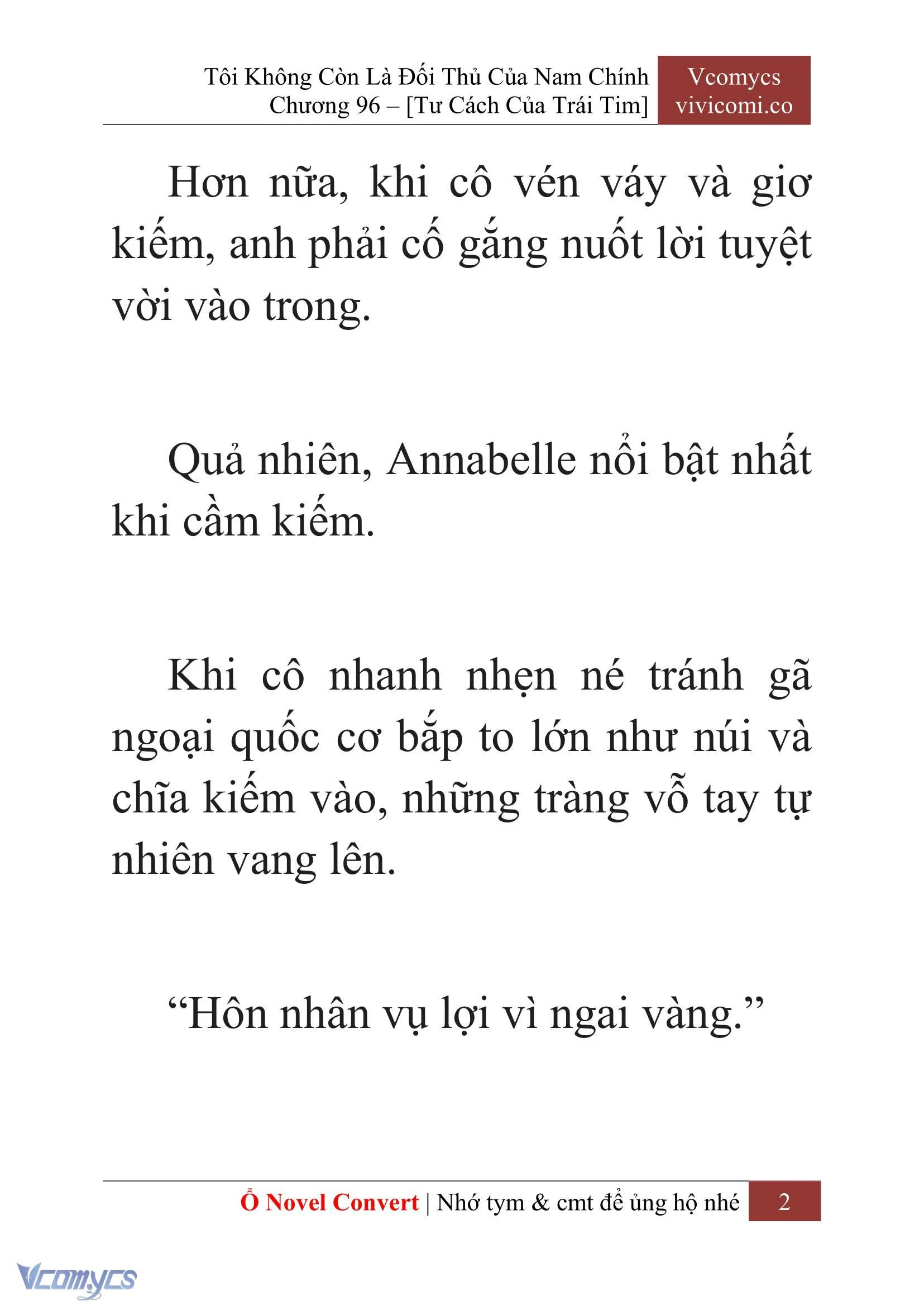 [Novel] Tôi Không Còn Là Đối Thủ Của Nam Chính Chapter  96 - 4