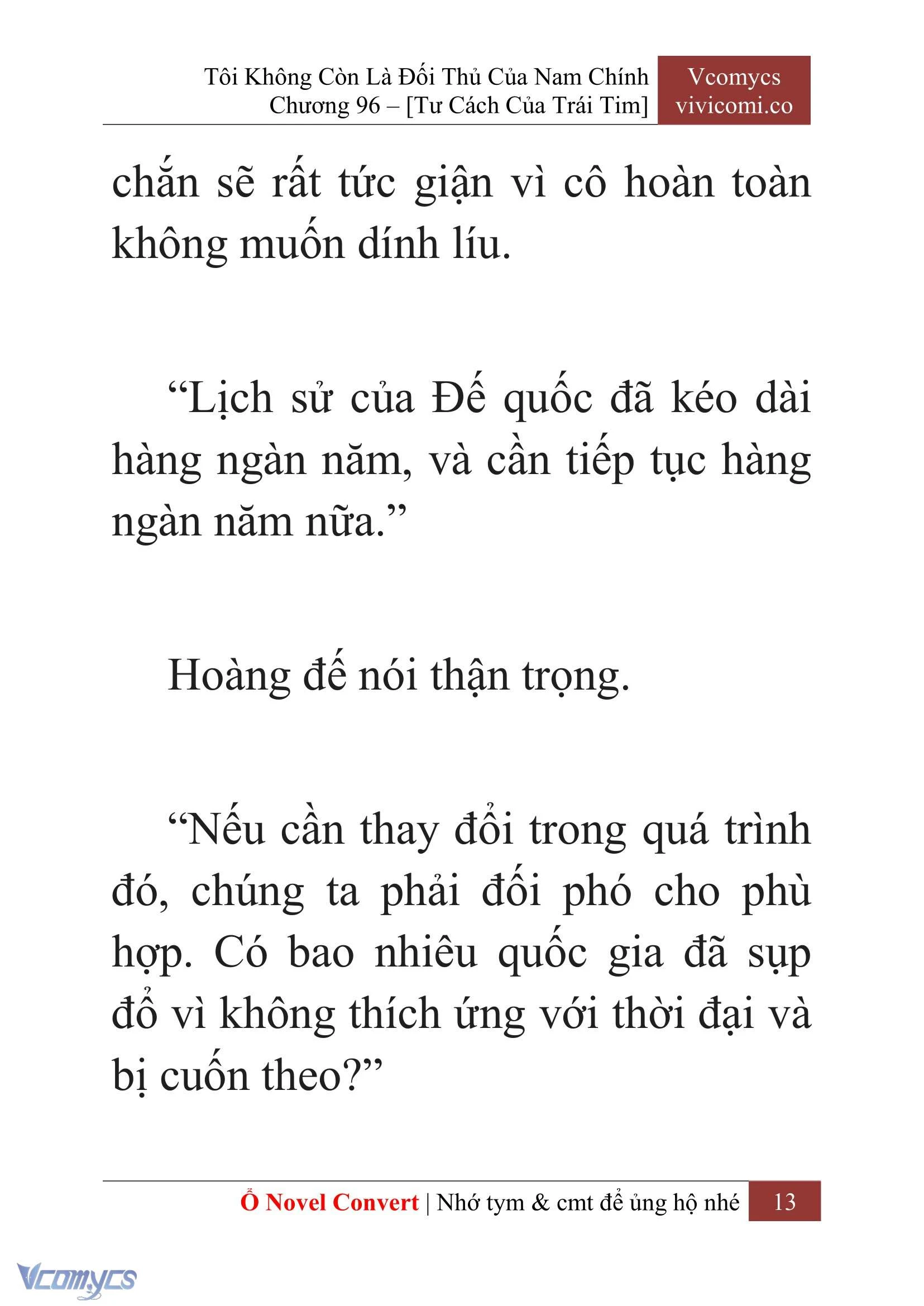 [Novel] Tôi Không Còn Là Đối Thủ Của Nam Chính Chapter  96 - 15