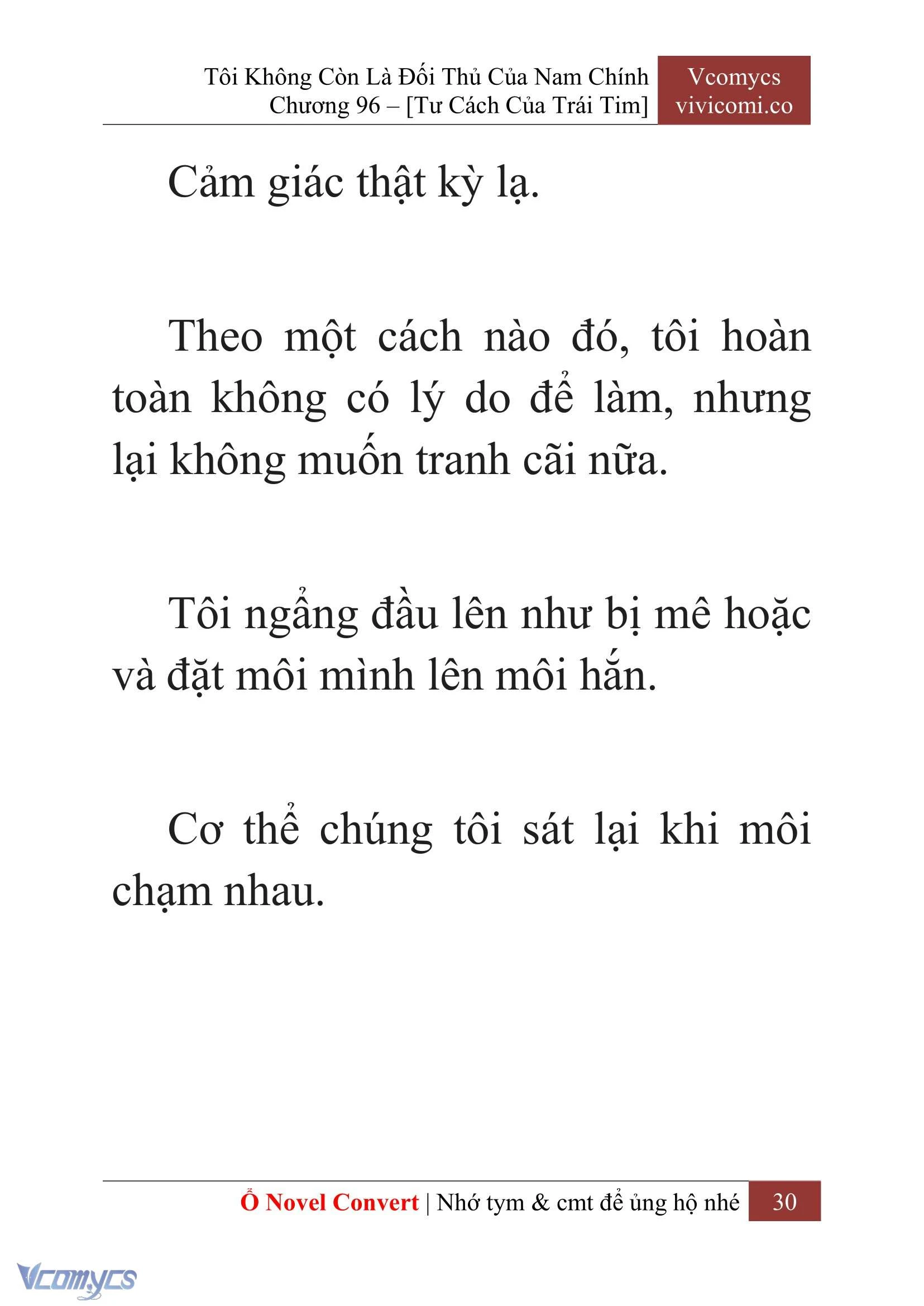 [Novel] Tôi Không Còn Là Đối Thủ Của Nam Chính Chapter  96 - 32