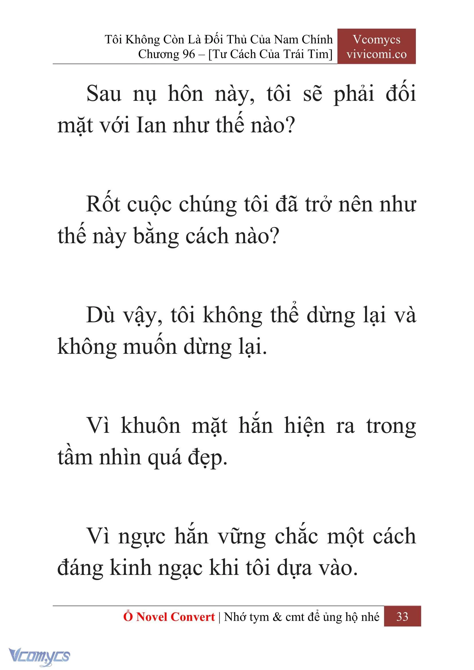 [Novel] Tôi Không Còn Là Đối Thủ Của Nam Chính Chapter  96 - 35