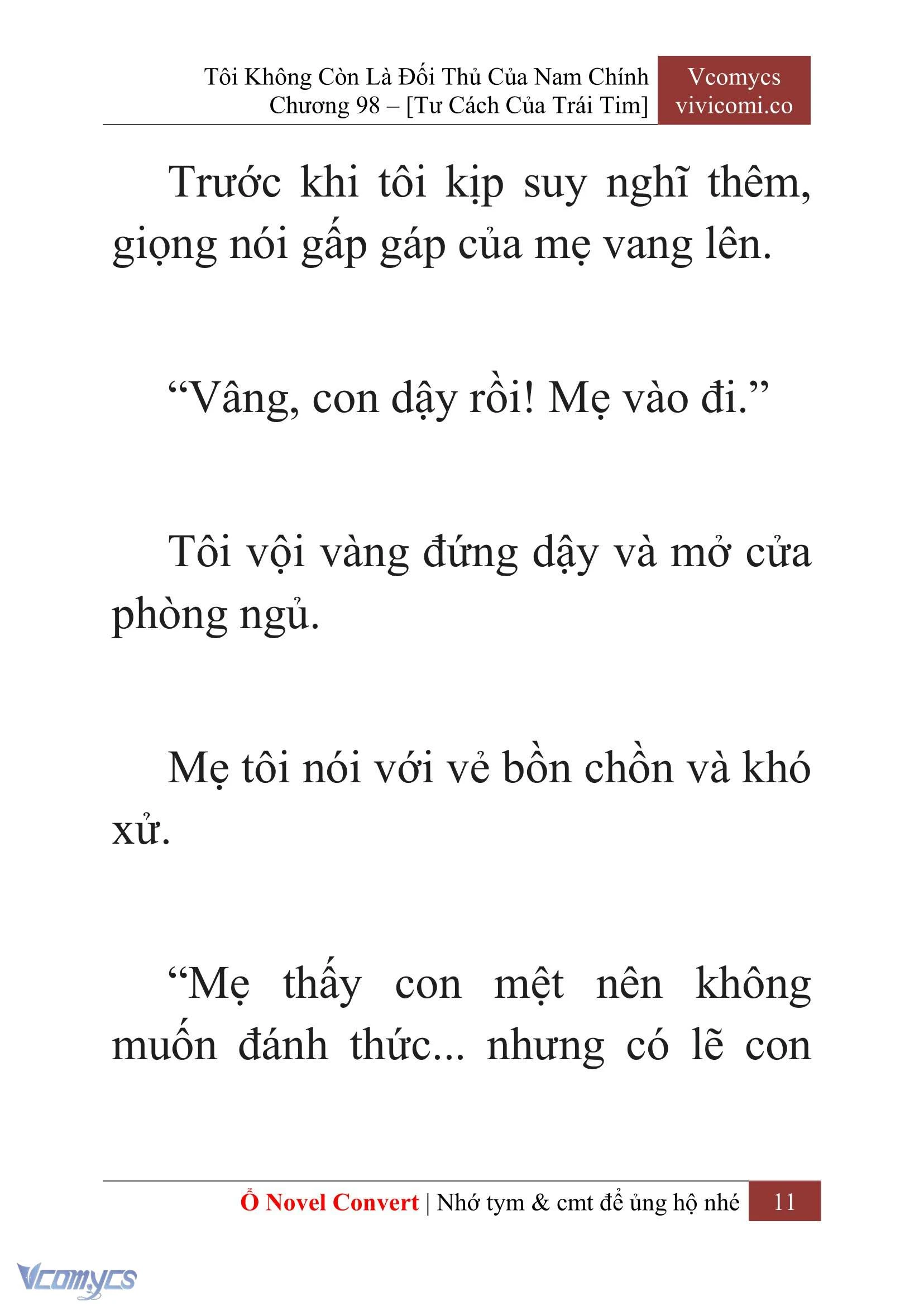 [Novel] Tôi Không Còn Là Đối Thủ Của Nam Chính Chapter  98 - 13