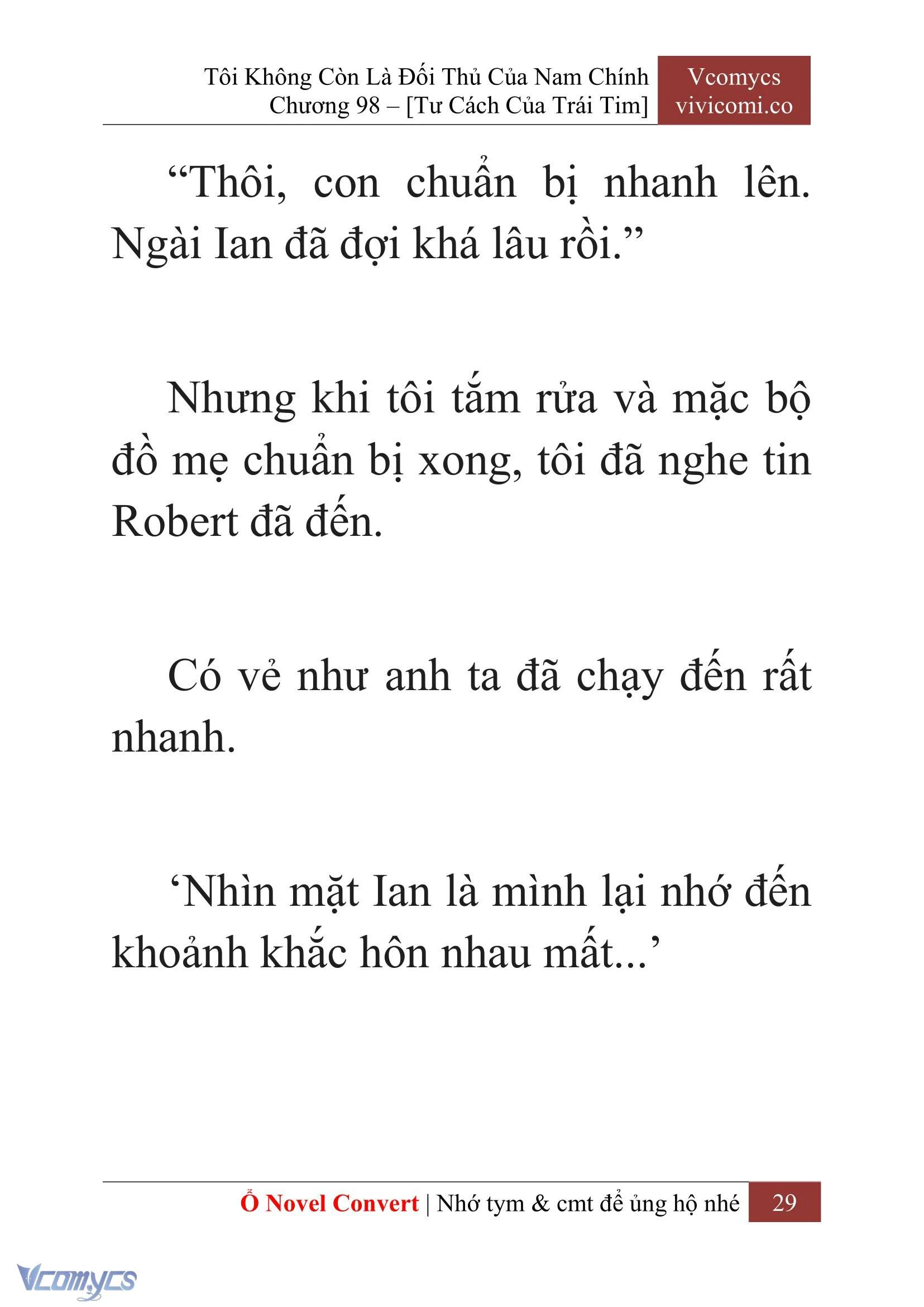 [Novel] Tôi Không Còn Là Đối Thủ Của Nam Chính Chapter  98 - 31