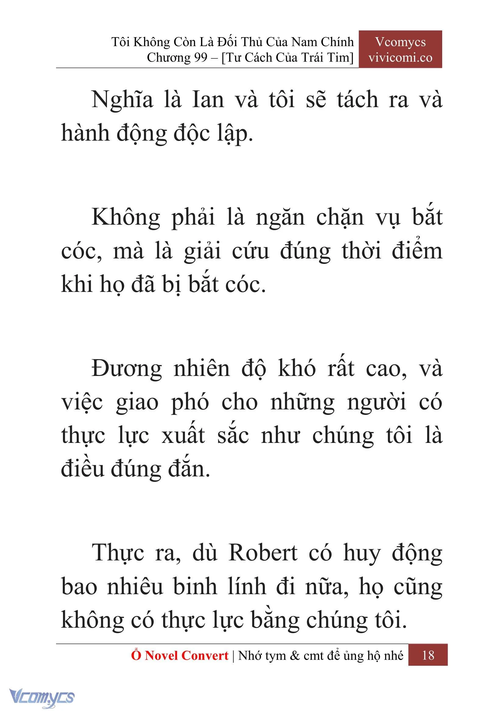 [Novel] Tôi Không Còn Là Đối Thủ Của Nam Chính Chapter  99 - 20