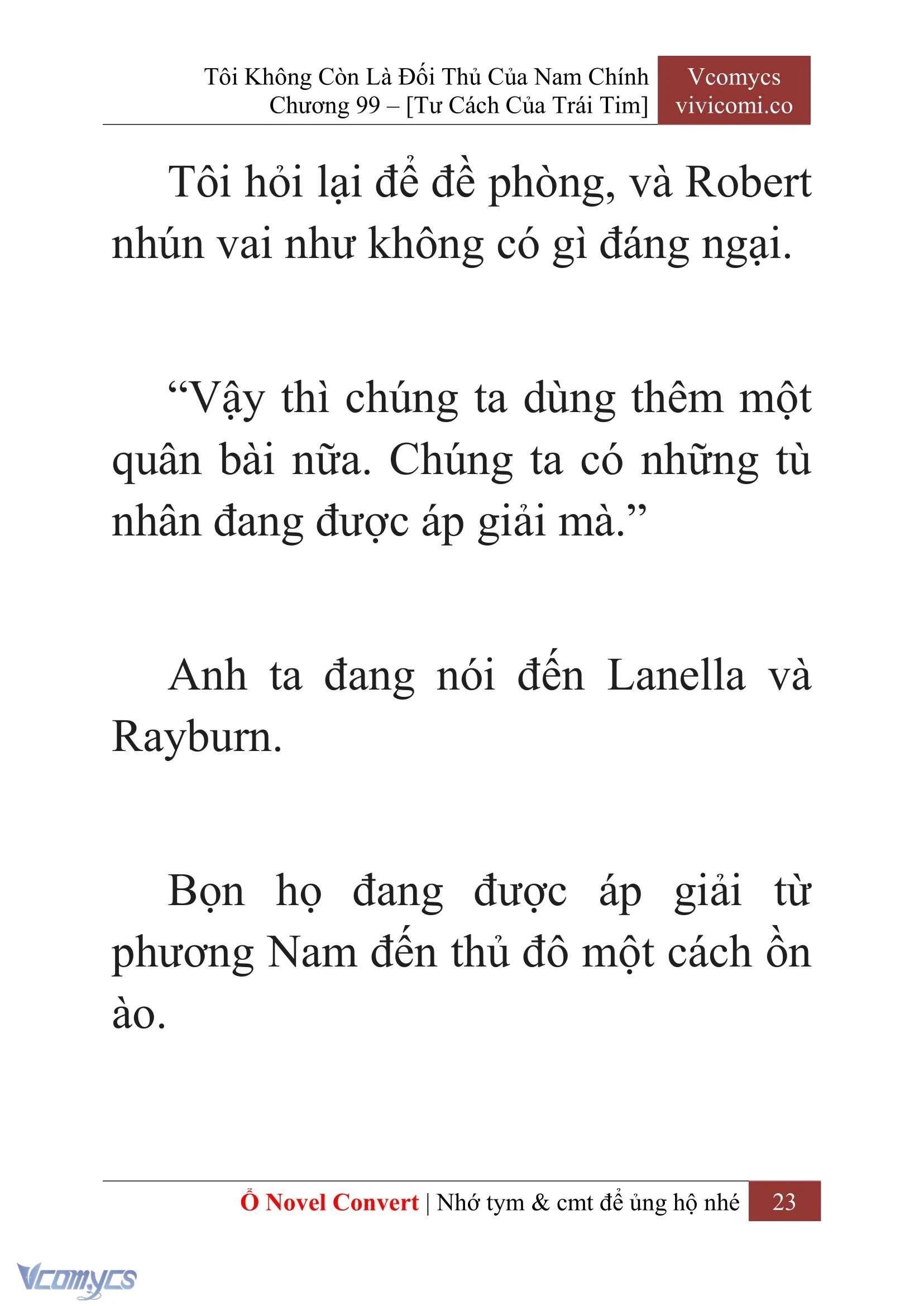[Novel] Tôi Không Còn Là Đối Thủ Của Nam Chính Chapter  99 - 25