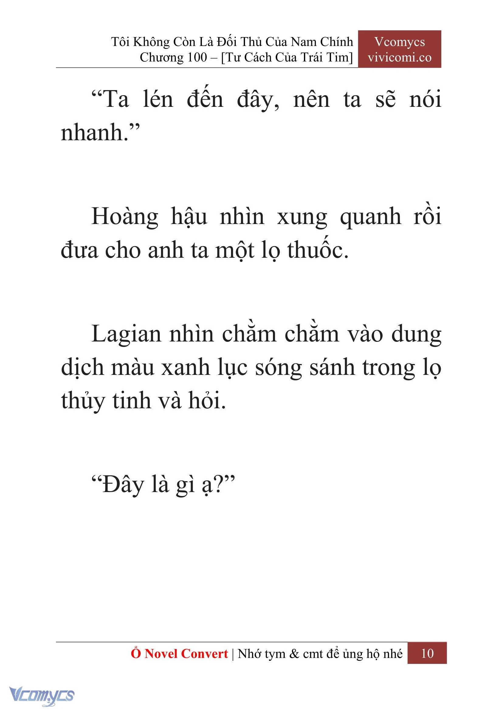 [Novel] Tôi Không Còn Là Đối Thủ Của Nam Chính Chapter  100 - 12