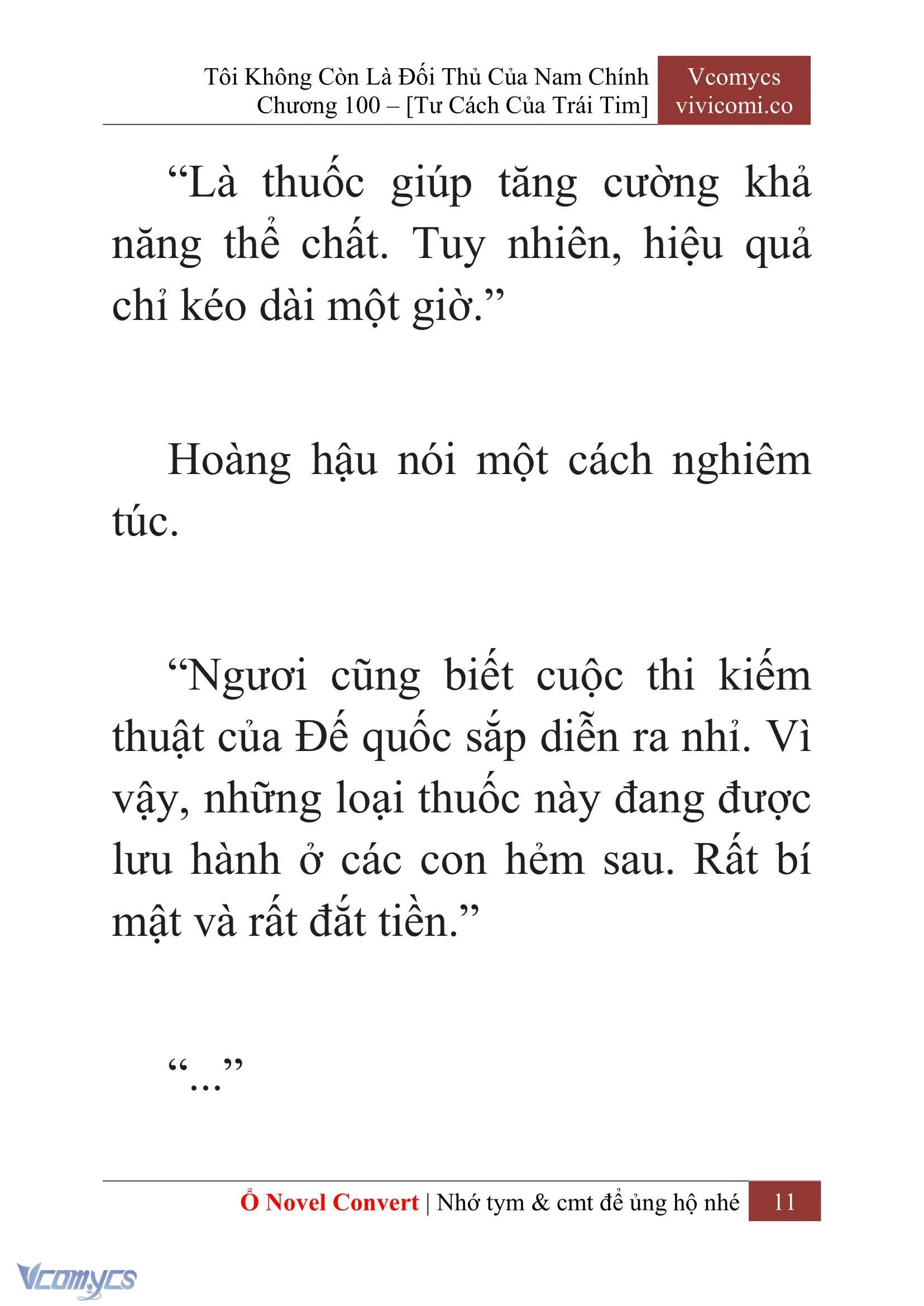 [Novel] Tôi Không Còn Là Đối Thủ Của Nam Chính Chapter  100 - 13