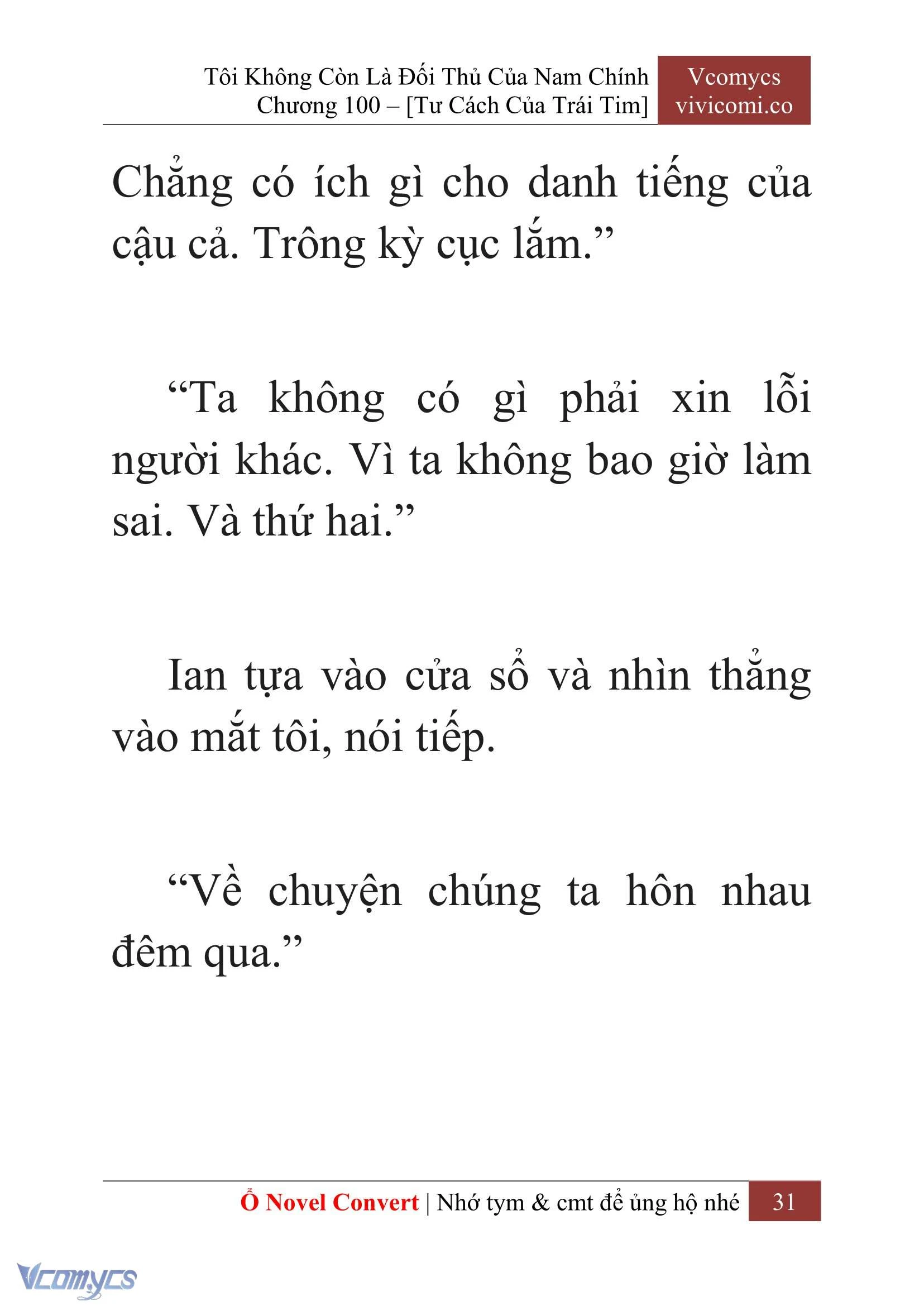 [Novel] Tôi Không Còn Là Đối Thủ Của Nam Chính Chapter  100 - 33