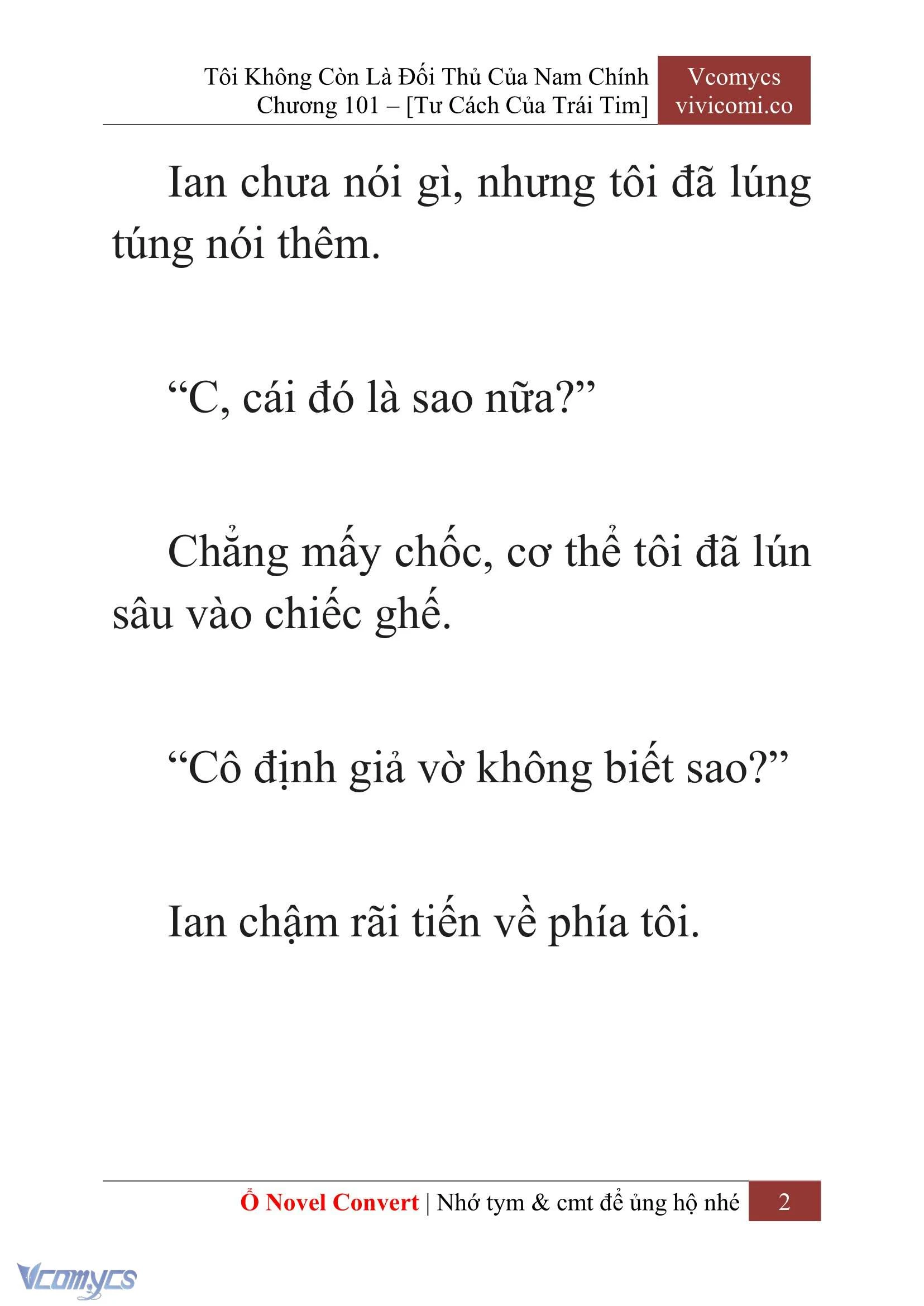 [Novel] Tôi Không Còn Là Đối Thủ Của Nam Chính Chapter  101 - 4