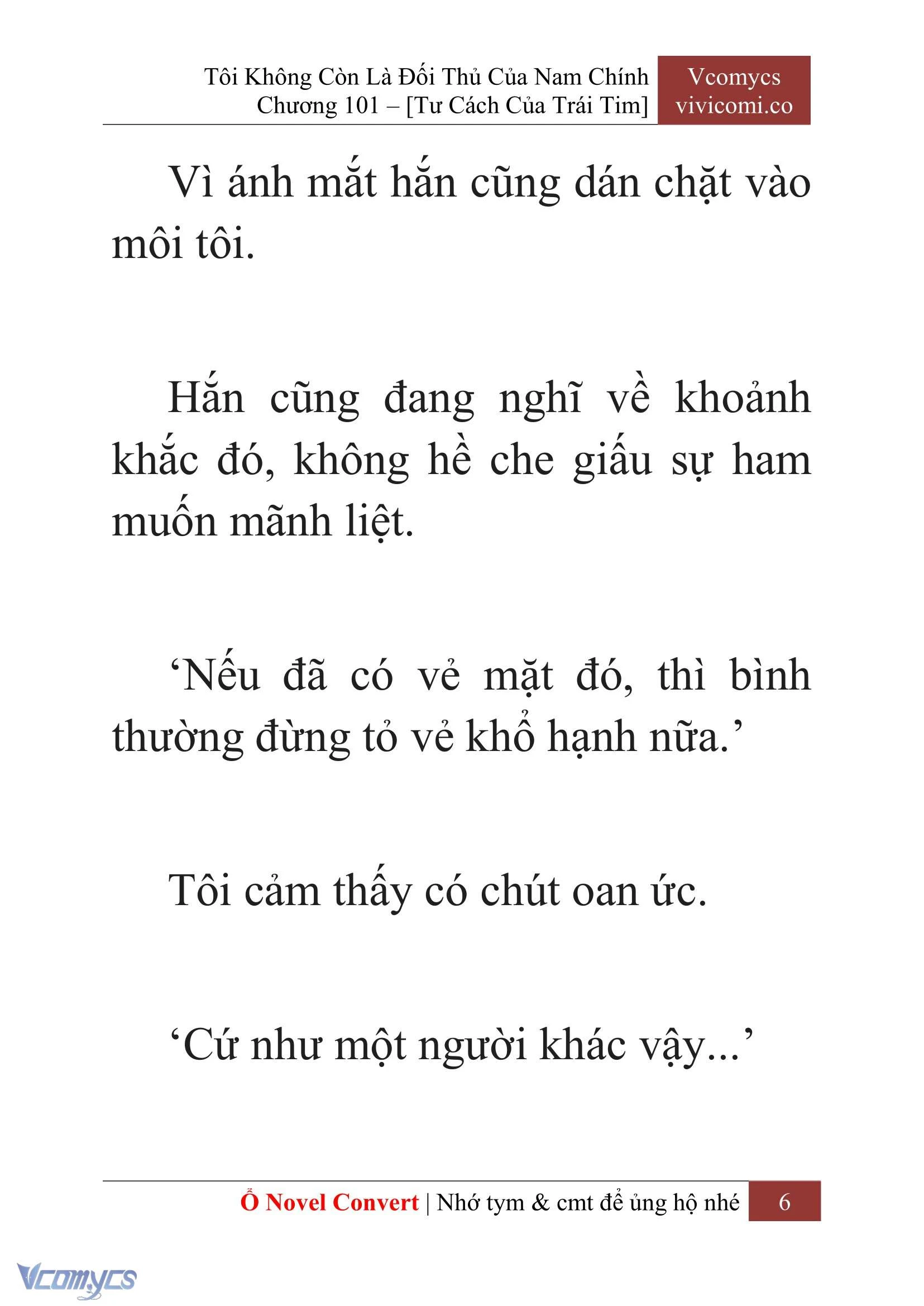 [Novel] Tôi Không Còn Là Đối Thủ Của Nam Chính Chapter  101 - 8