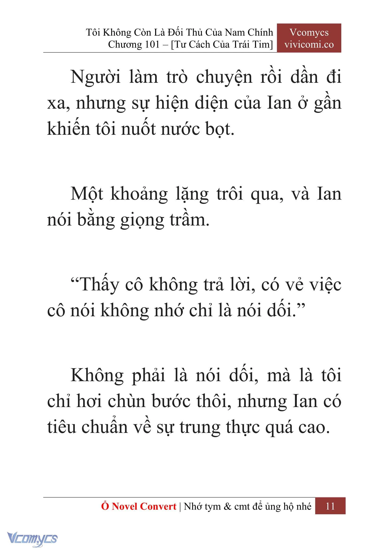 [Novel] Tôi Không Còn Là Đối Thủ Của Nam Chính Chapter  101 - 13