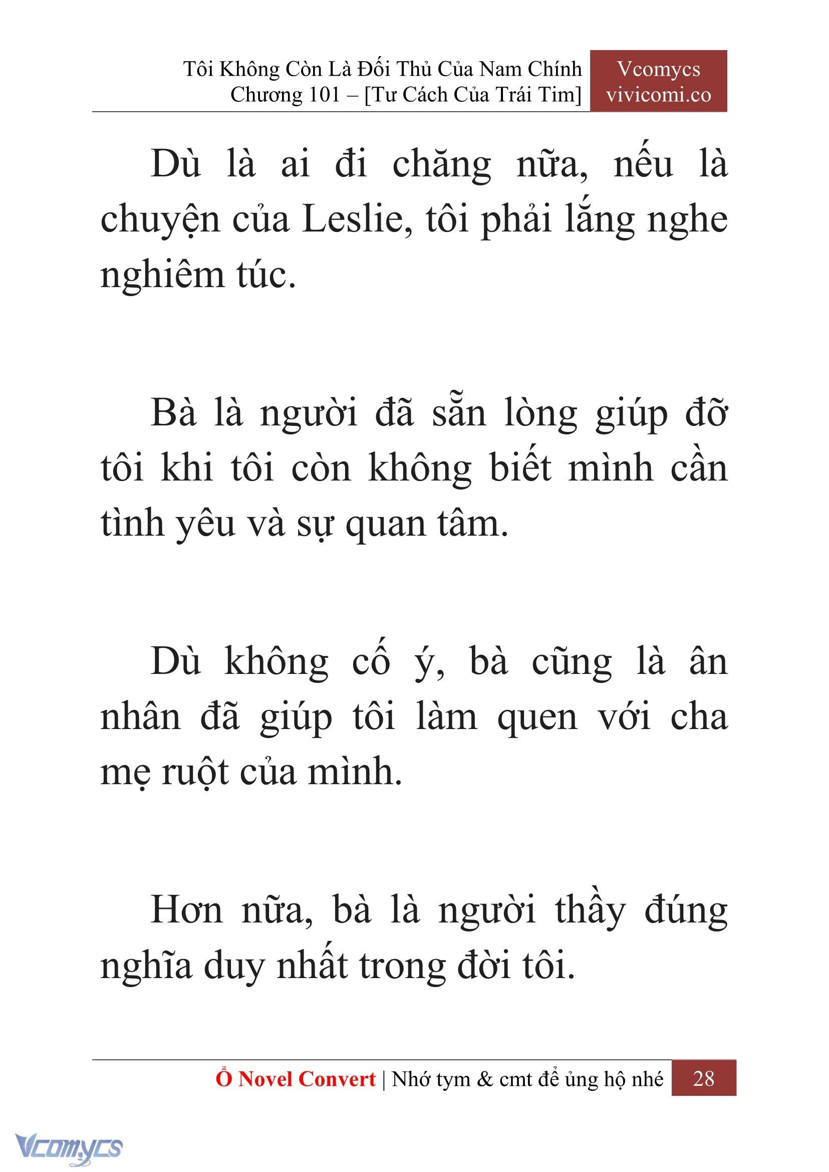 [Novel] Tôi Không Còn Là Đối Thủ Của Nam Chính Chapter  101 - 30