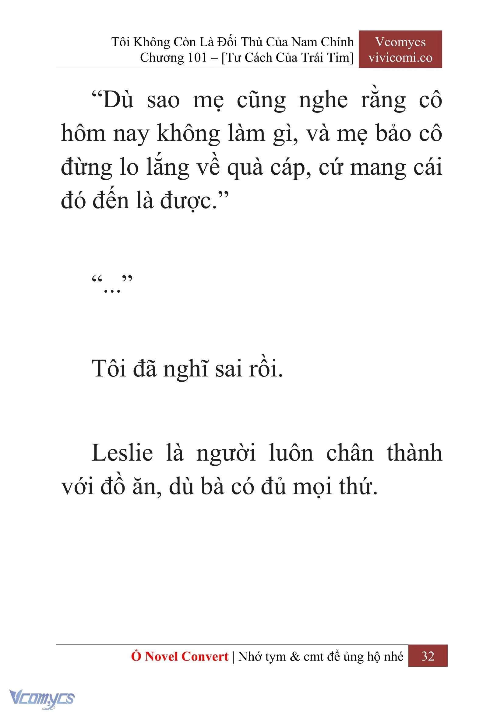 [Novel] Tôi Không Còn Là Đối Thủ Của Nam Chính Chapter  101 - 34