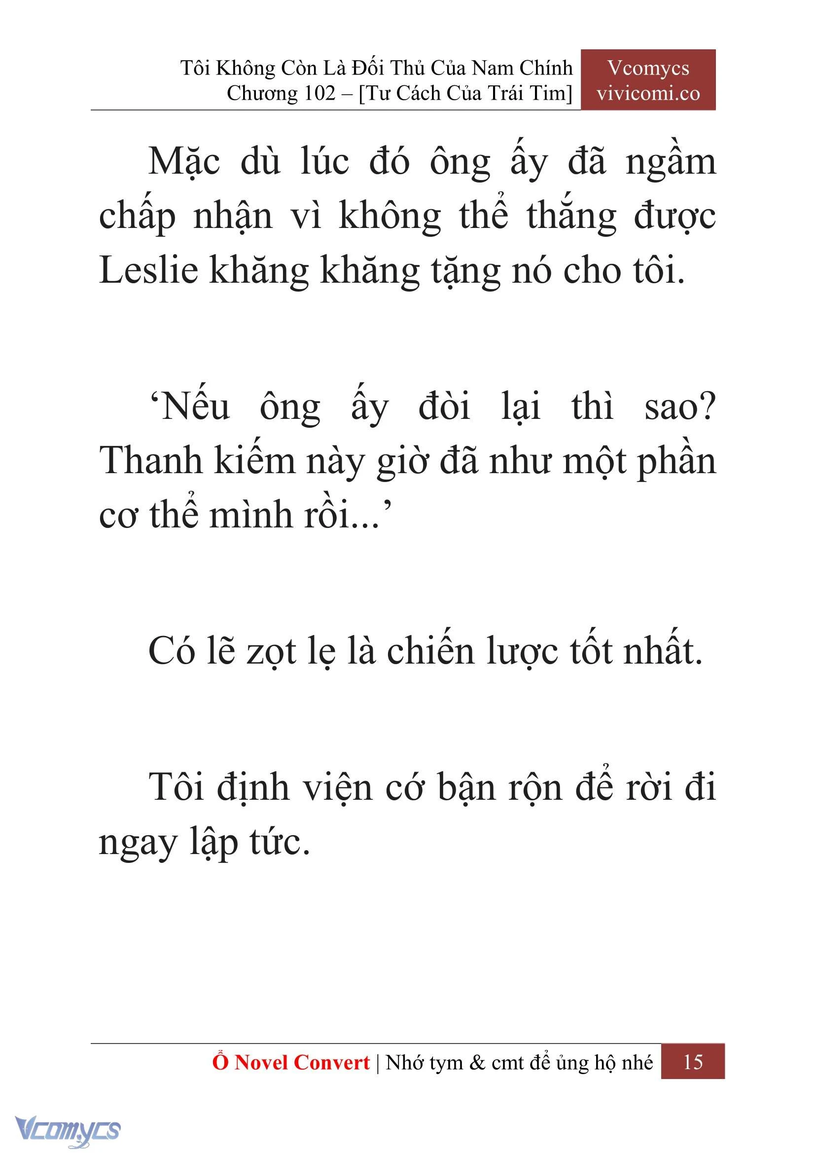 [Novel] Tôi Không Còn Là Đối Thủ Của Nam Chính Chapter  102 - 17