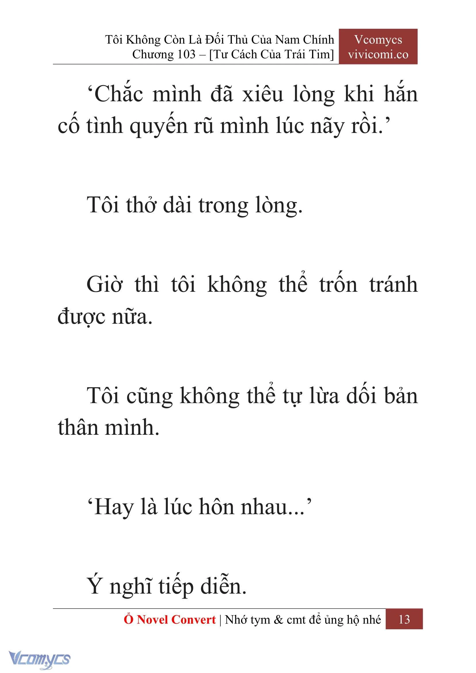 [Novel] Tôi Không Còn Là Đối Thủ Của Nam Chính Chapter  103 - 15