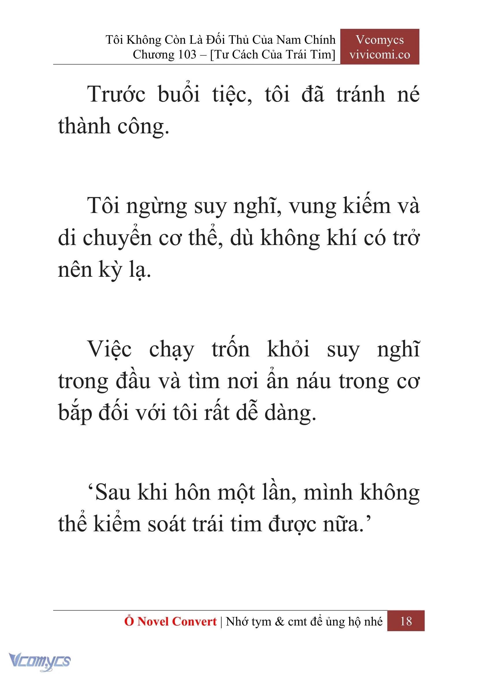 [Novel] Tôi Không Còn Là Đối Thủ Của Nam Chính Chapter  103 - 20