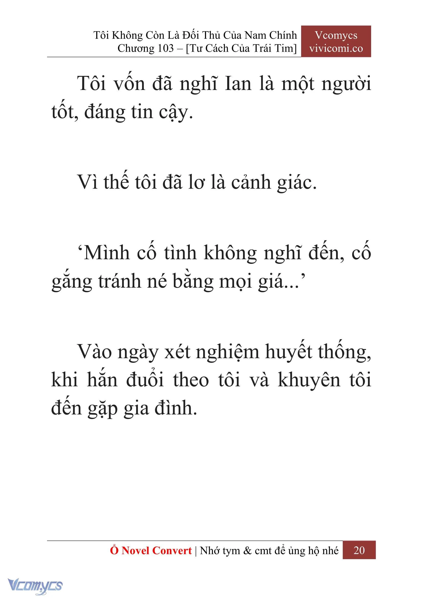 [Novel] Tôi Không Còn Là Đối Thủ Của Nam Chính Chapter  103 - 22